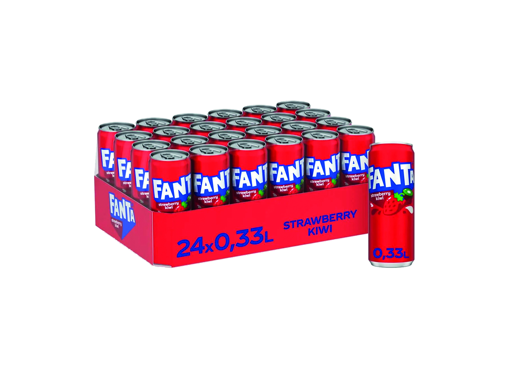 (Bild für) Fanta Strawberry-Kiwi 0,33L DS 24