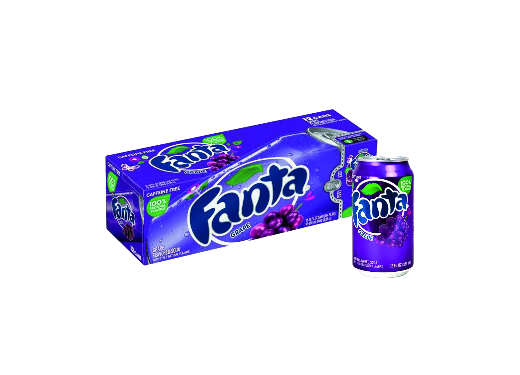 (Bild für) Fanta Grape USA 0,355L DS 12