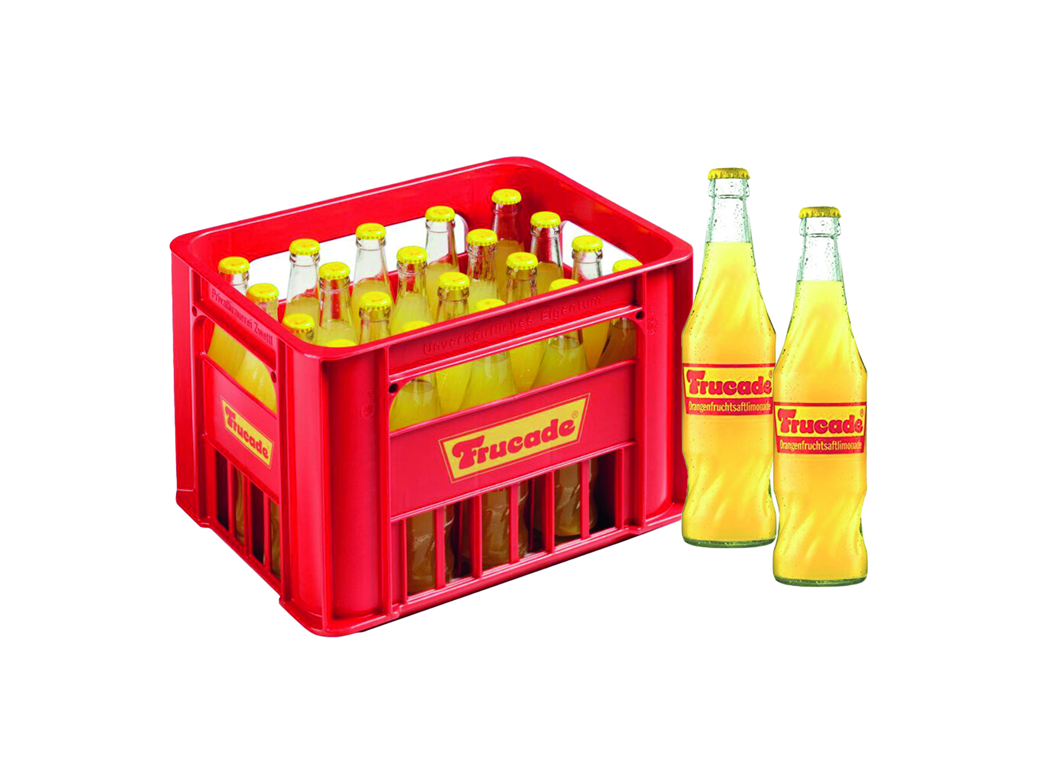 (Bild für) Frucade Orange 0,35L FL MW 24