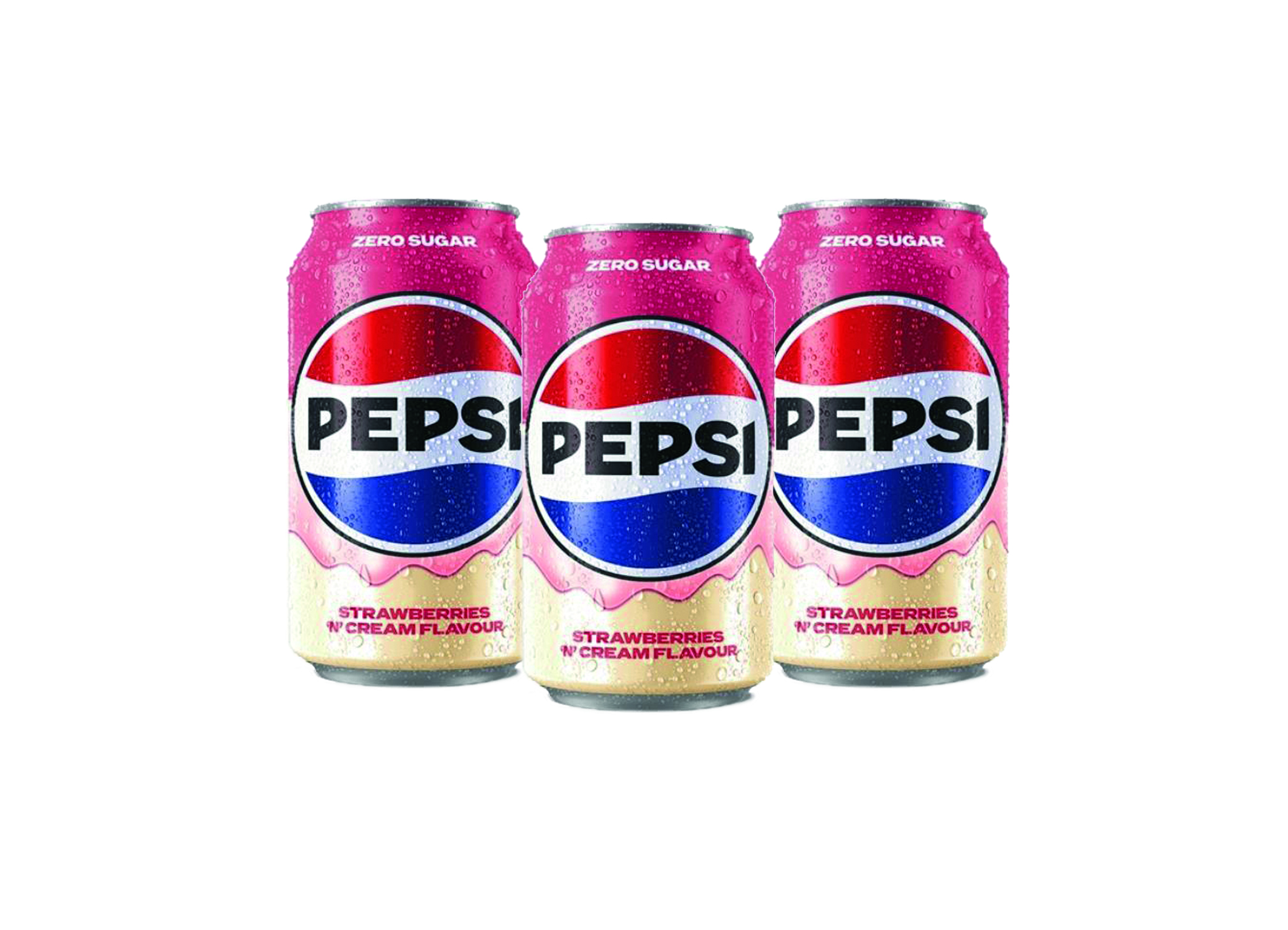 (Bild für) Pepsi Strawberry & Cream UK 0,33L DS 24