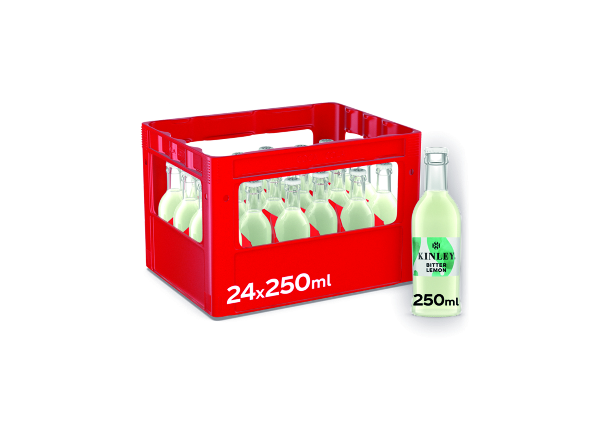 (Bild für) Kinley Bitter Lemon 0,25L FL MW 24