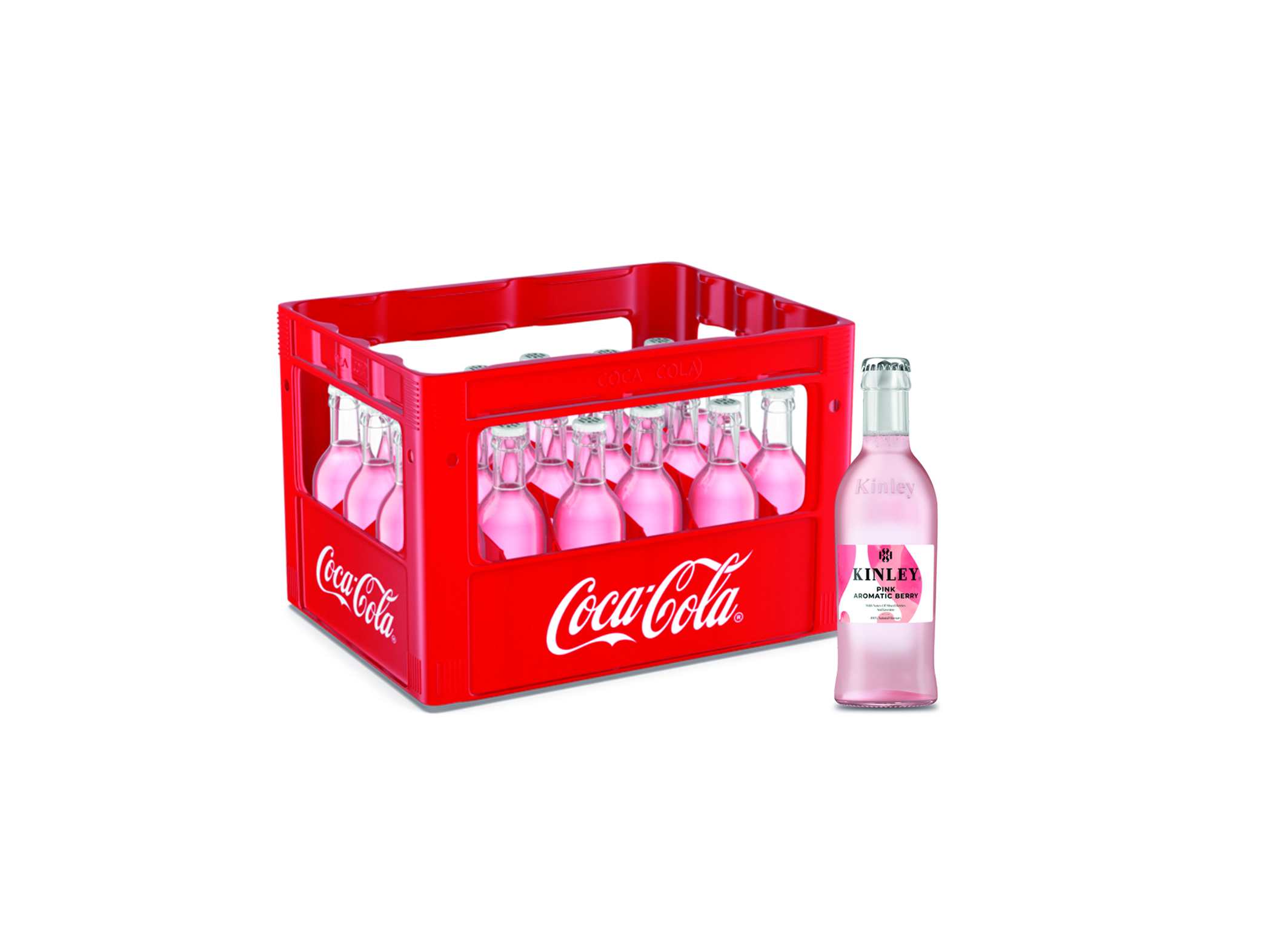 (Bild für) Kinley Pink Aromatic Berry 0,25L FL MW 24