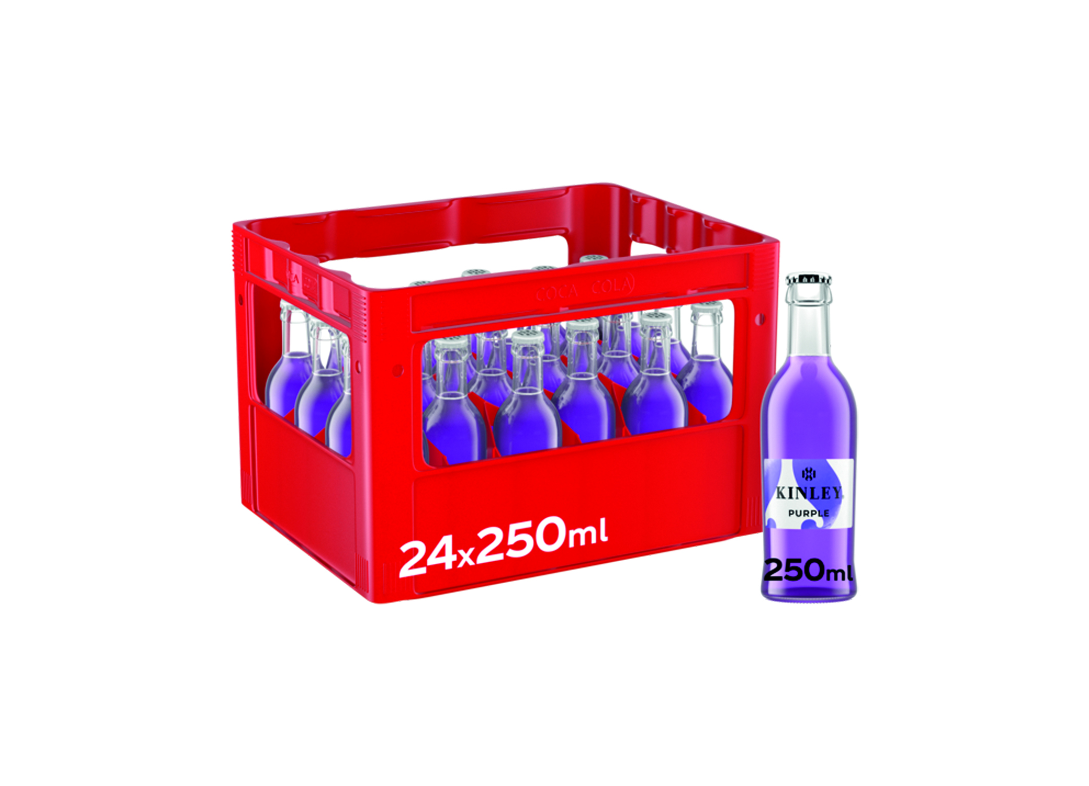 (Bild für) Kinley Purple 0,25L FL MW 24