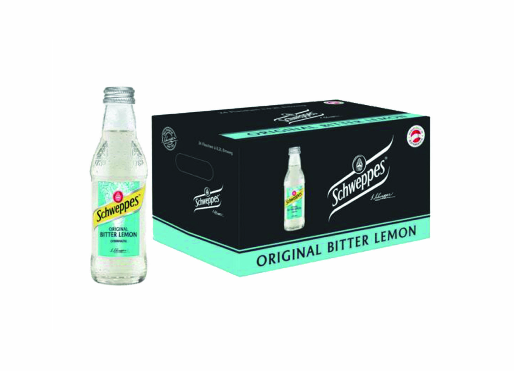 (Bild für) Schweppes Bitter Lemon 0,2L FL EW 24