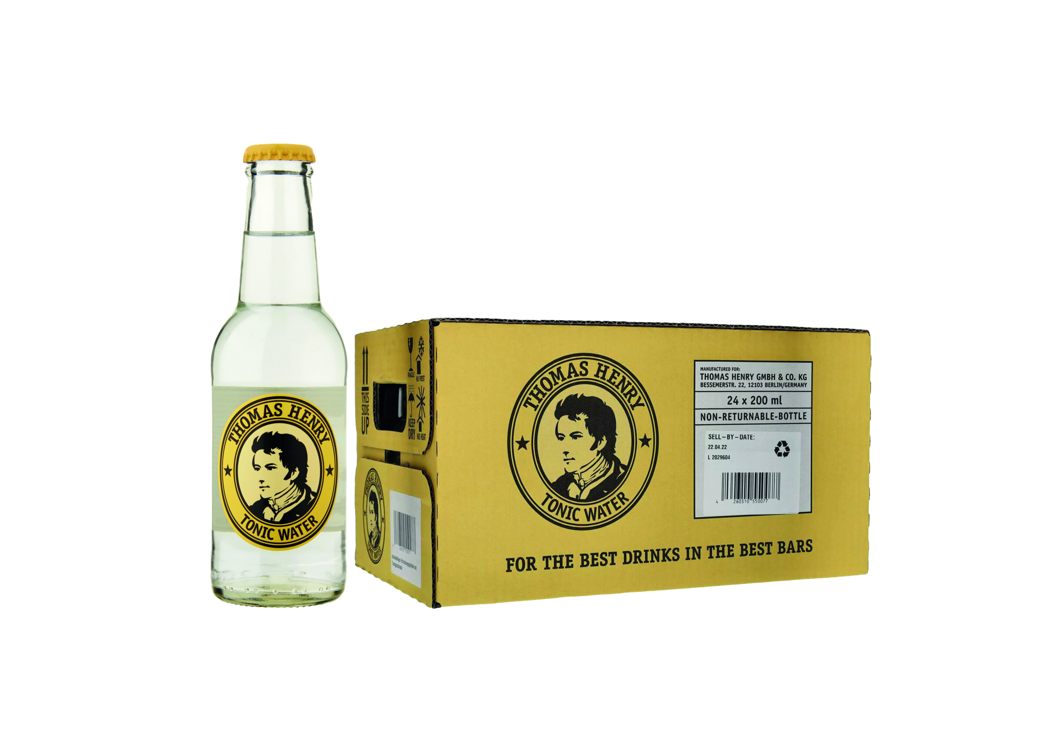 (Bild für) Thomas Henry Tonic Water 0,2L FL EW 24