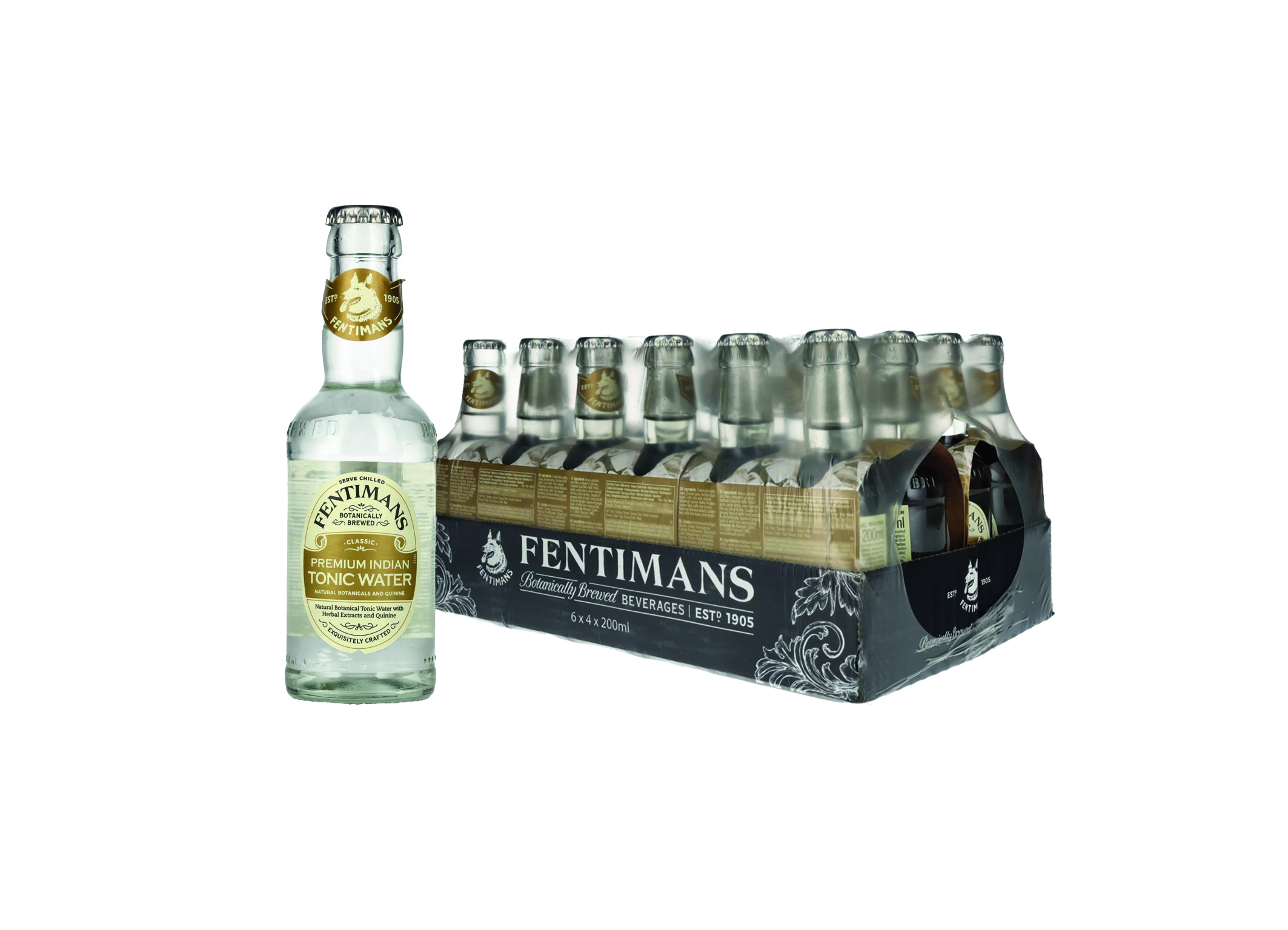 (Bild für) Fentimans Indian Tonic 0,2L FL EW 24