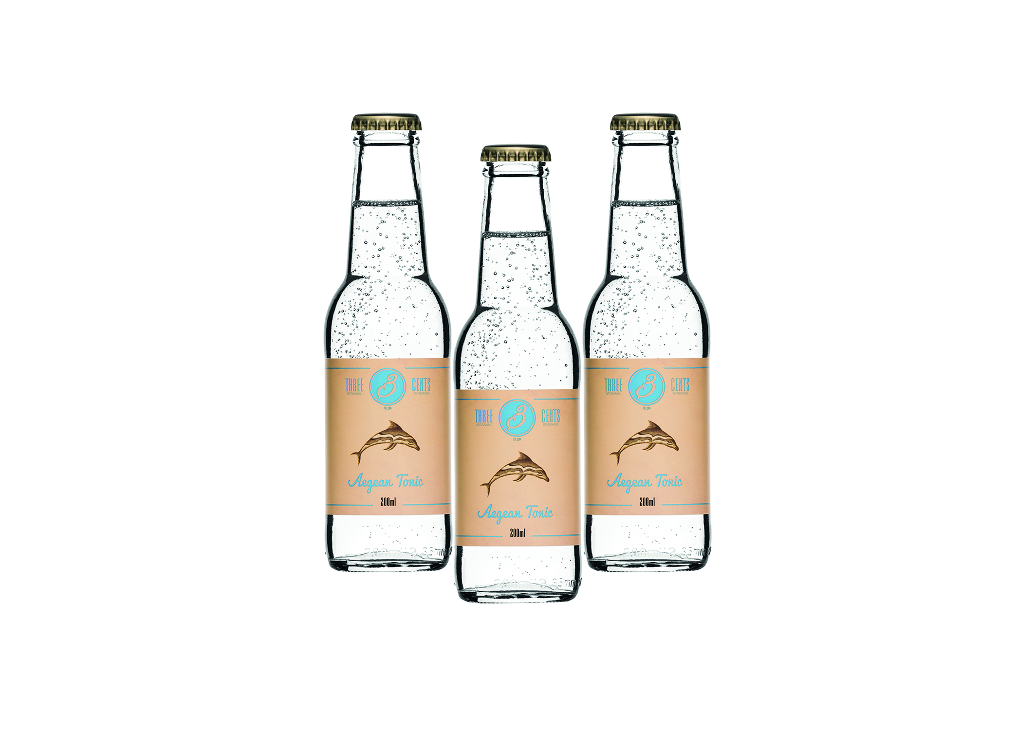 (Bild für) Three Cents Aegean Tonic 0,2L FL EW 24