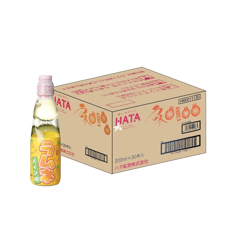 (Bild für) Hata Ramune Pineapple 0,2L FL EW 30