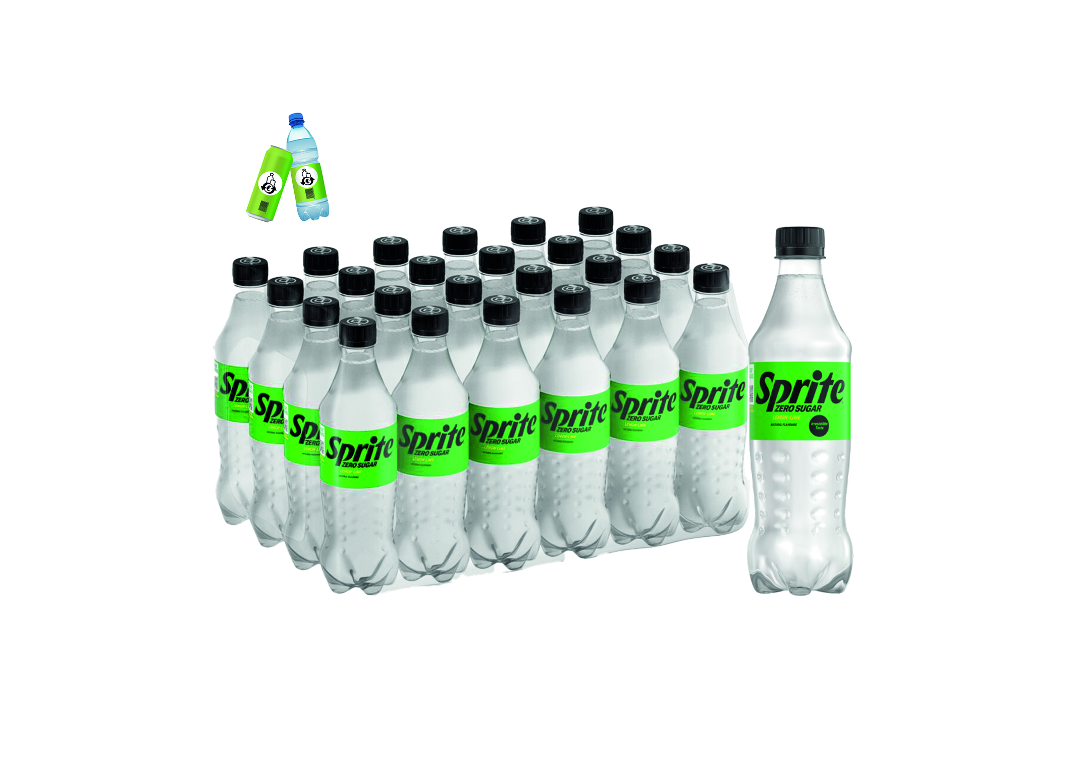 (Bild für) Sprite Zero 0,5L PET EWP 24