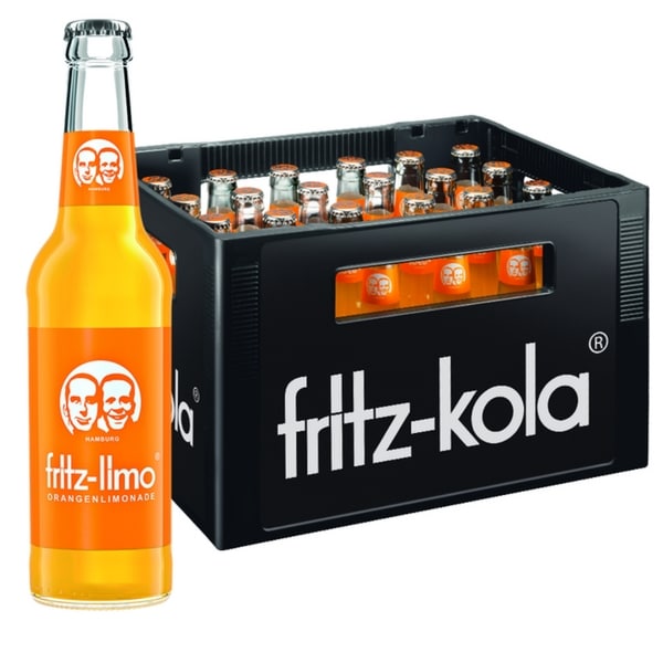 (Bild für) Fritz-limo Orange 0,33L FL MW 24