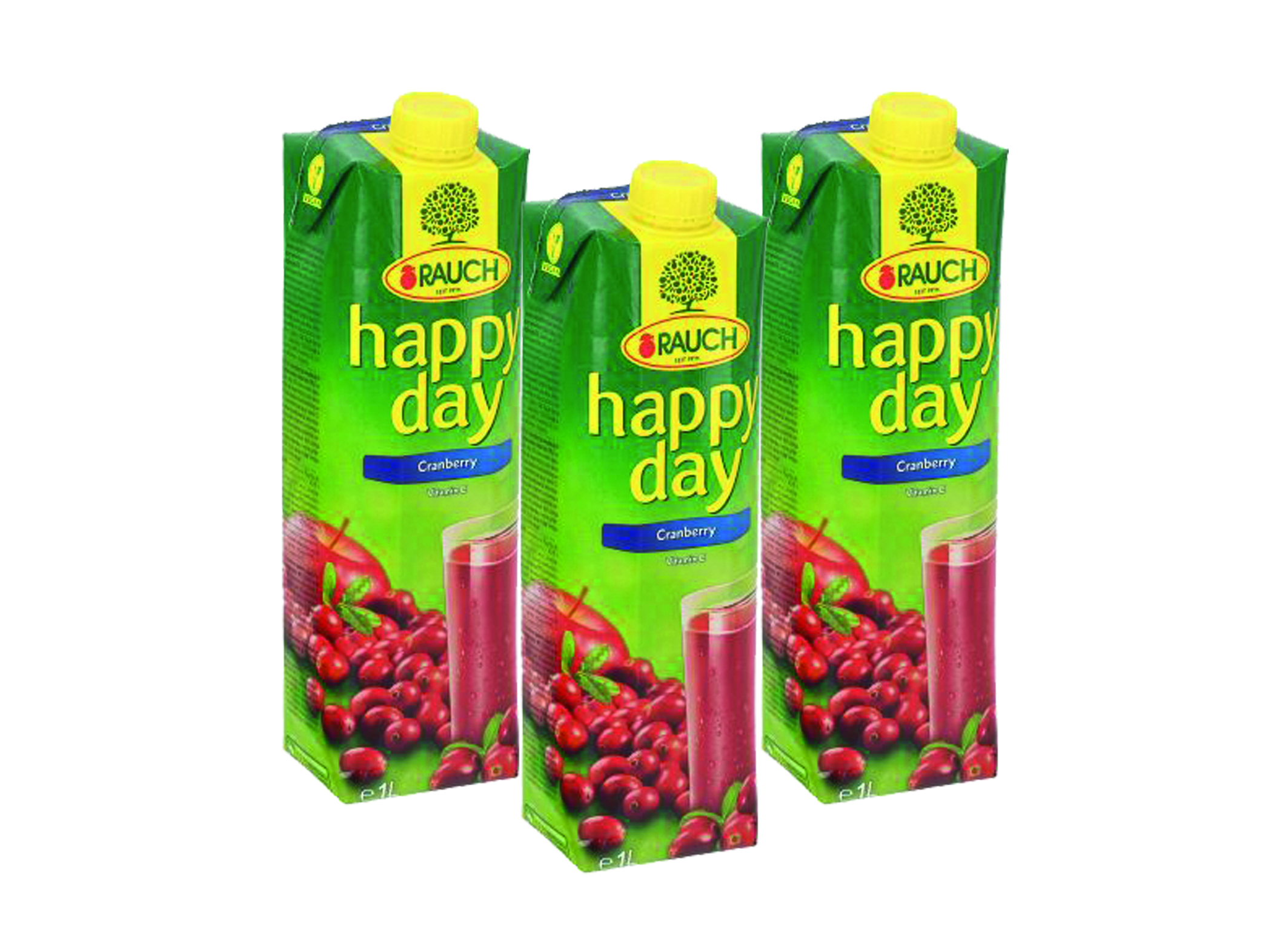 (Bild für) Happy Day Cranberry 1L 12
