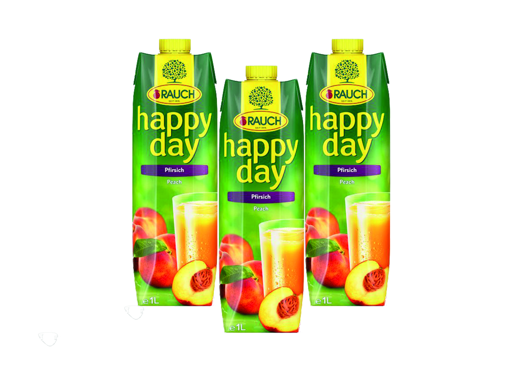 (Bild für) Happy Day Pfirsich 1L 12