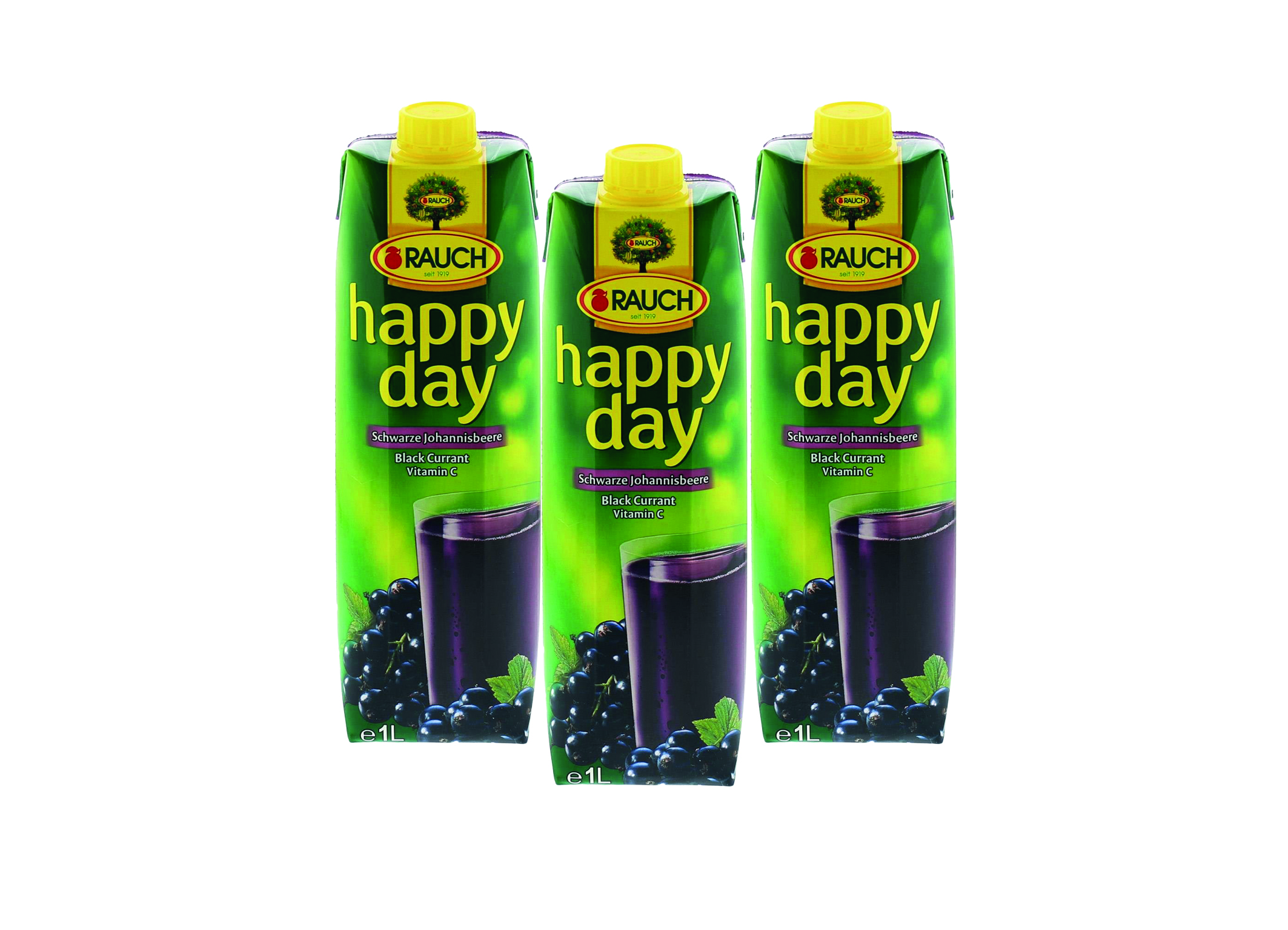 (Bild für) Happy Day Johannisbeere 1L 12