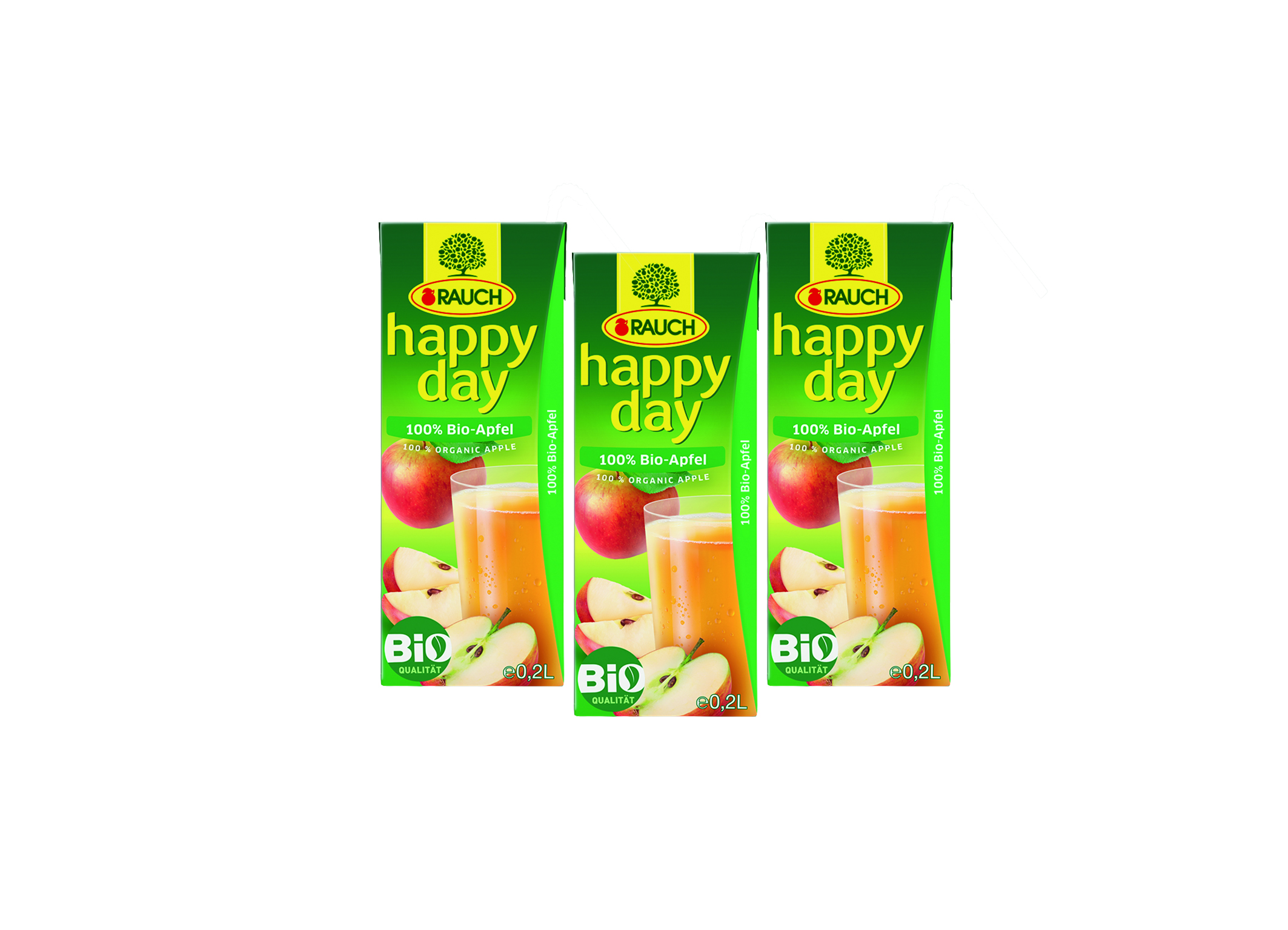 (Bild für) Happy Day Apfel 100% 0,2L 27