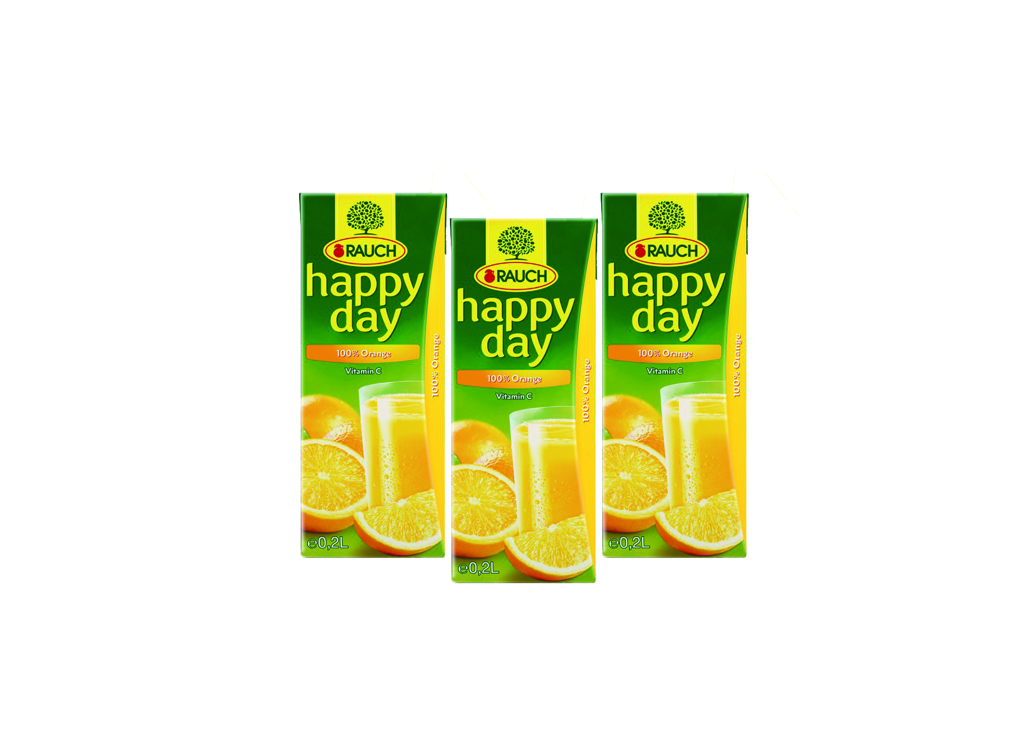(Bild für) Happy Day Orange 100% 0,2L 27