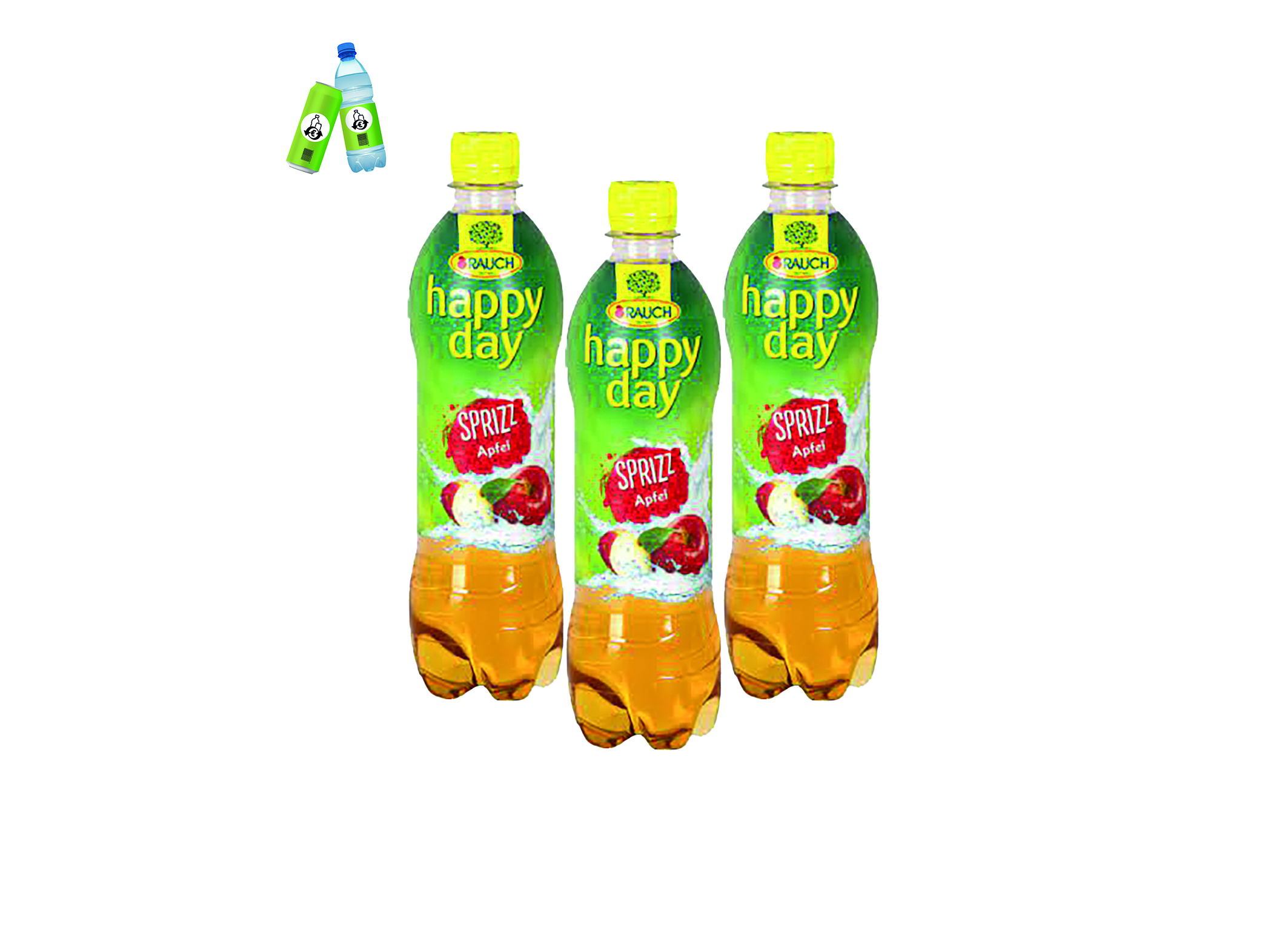 (Bild für) Happy Day Apfel Sprizz 0,5L PET EWP 12