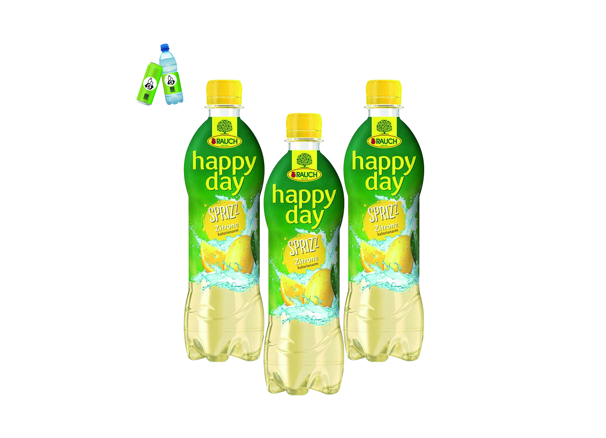 (Bild für) Happy Day Zitrone Sprizz 0,5L PET EWP 12