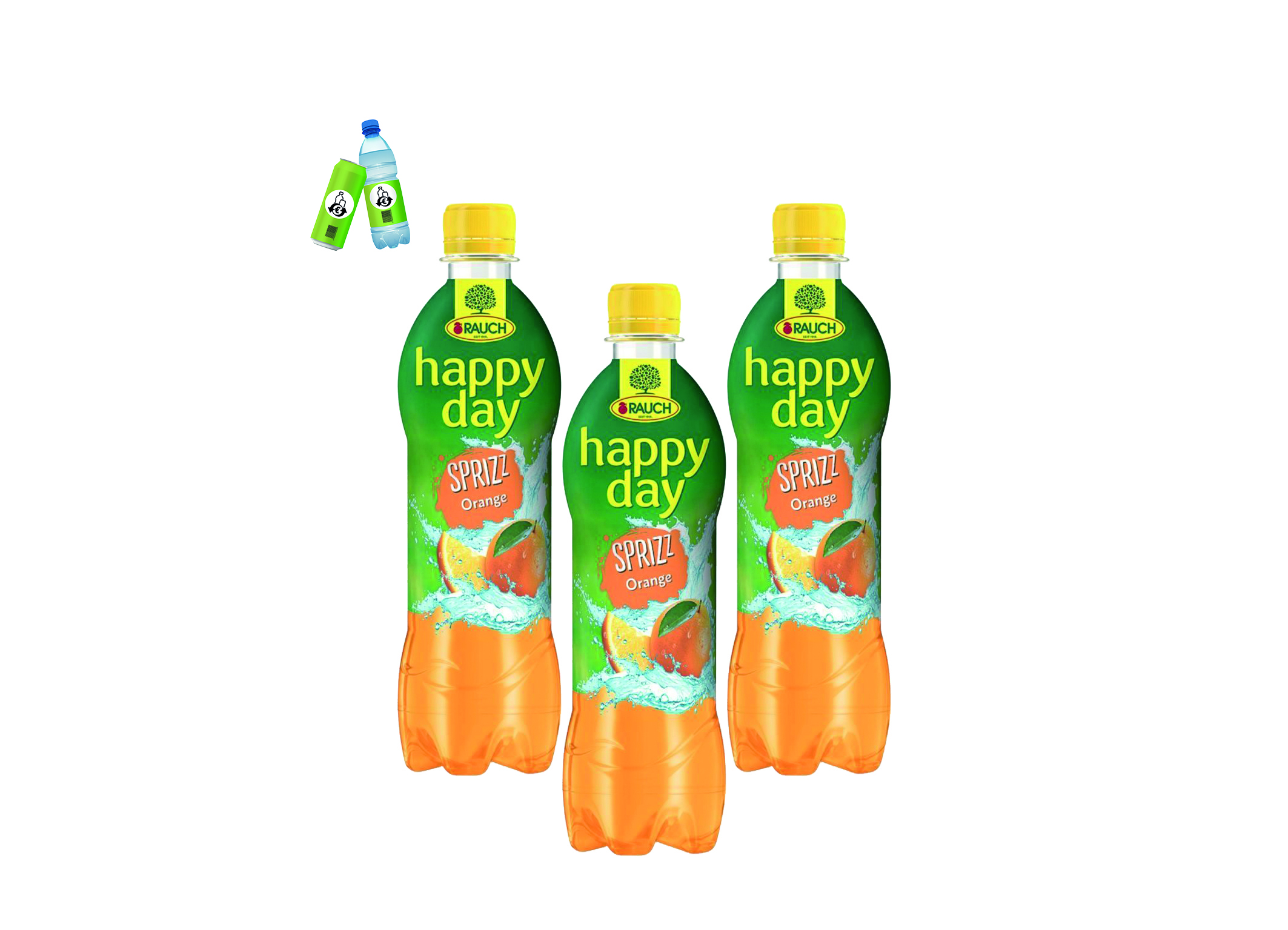 (Bild für) Happy Day Orange Sprizz 0,5L PET EWP 12