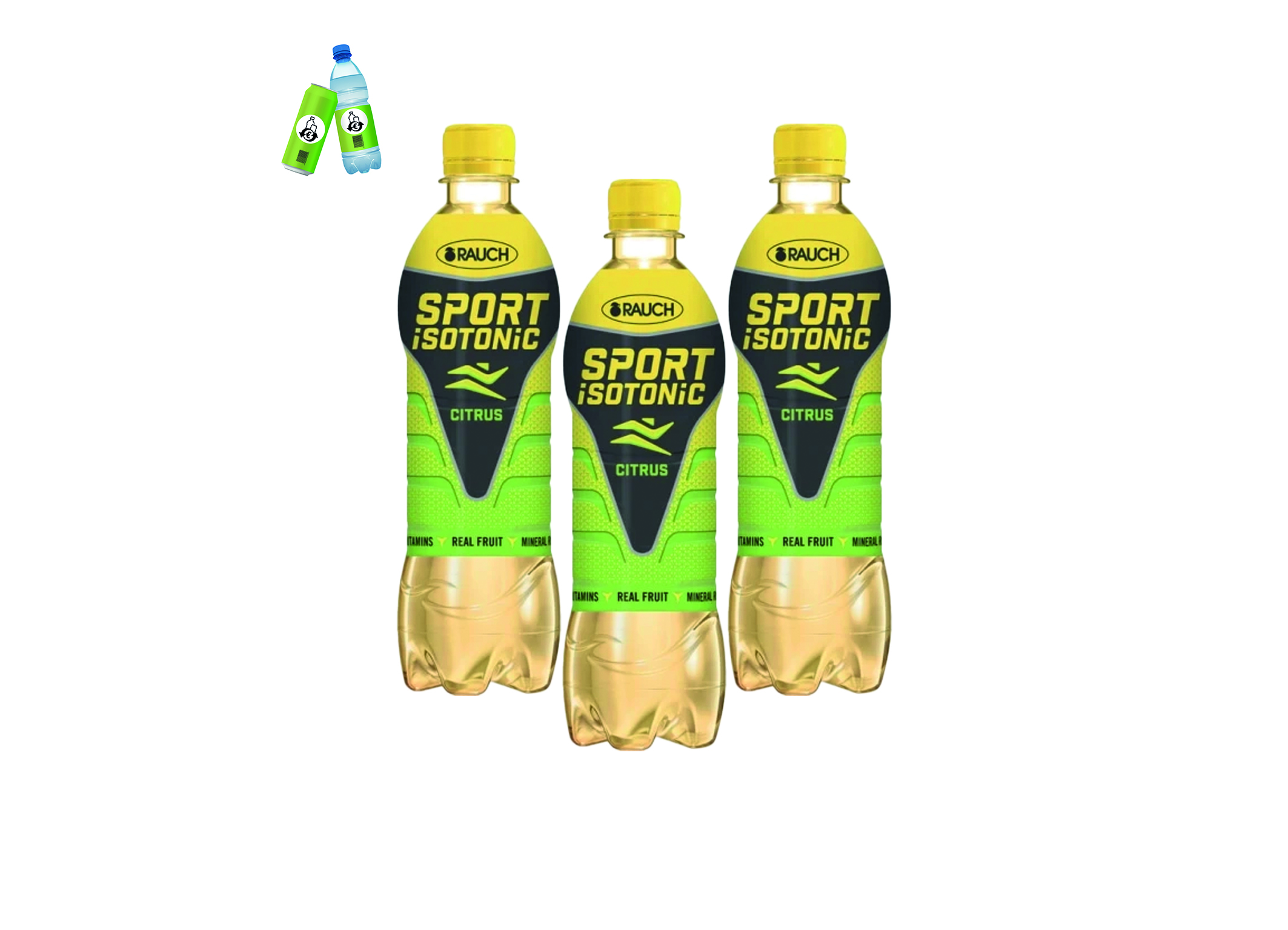 (Bild für) Rauch Sport Isotonic Citrus 0,5L PET EWP 12