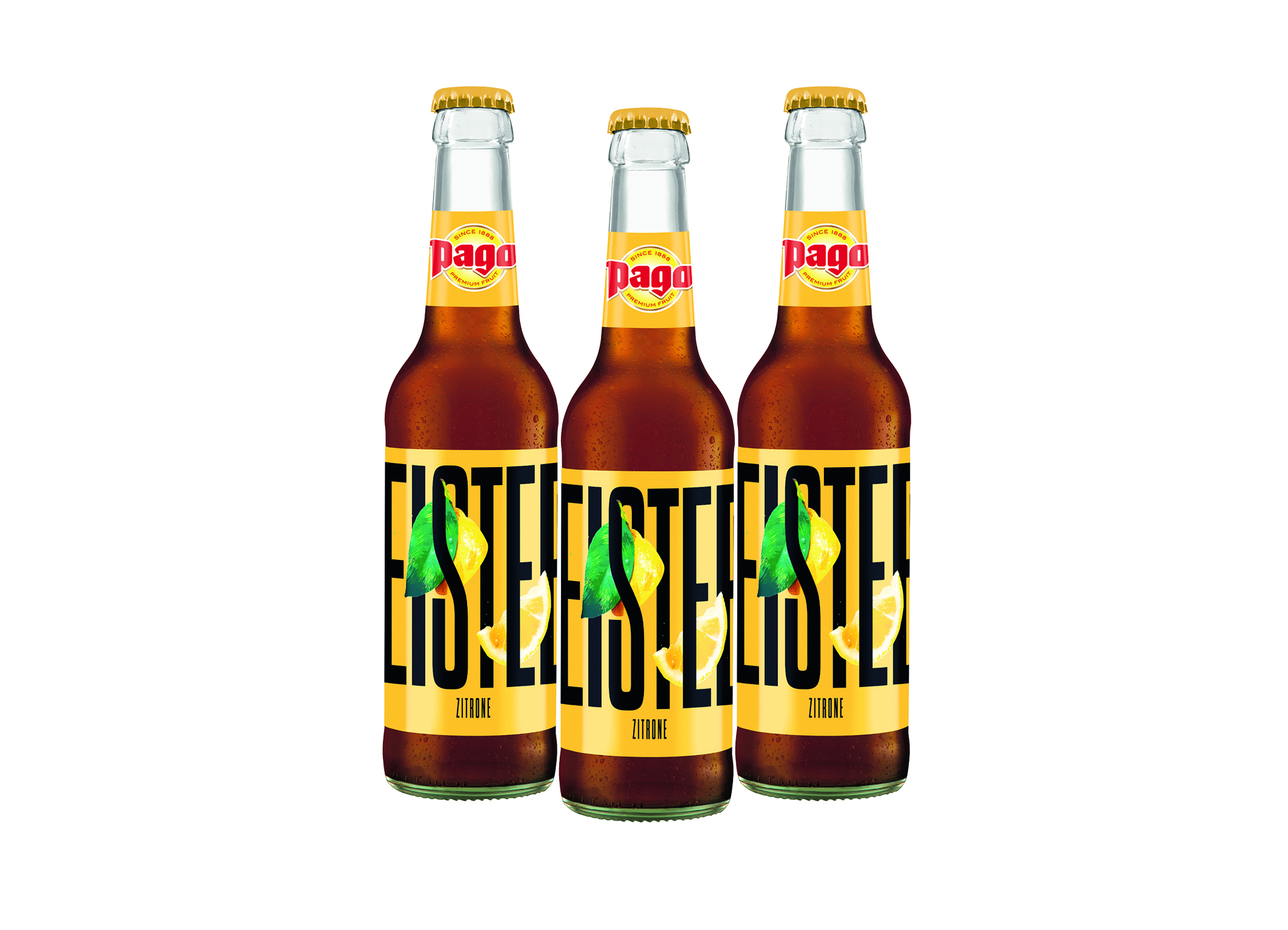 (Bild für) Pago Eistee Zitrone 0,33L FL MW 24