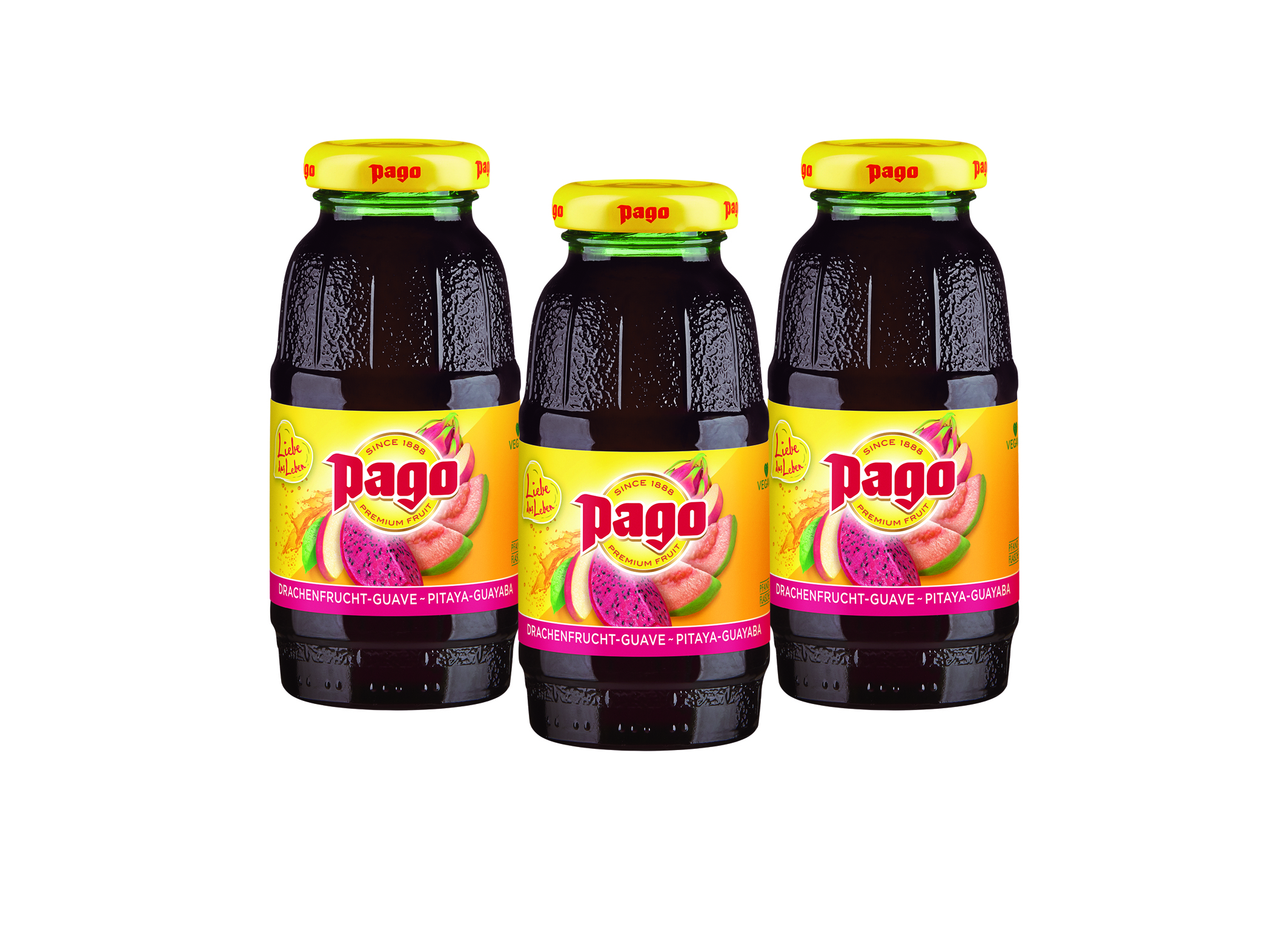 (Bild für) Pago Drachenfrucht-Guave 0,2L FL MW 24