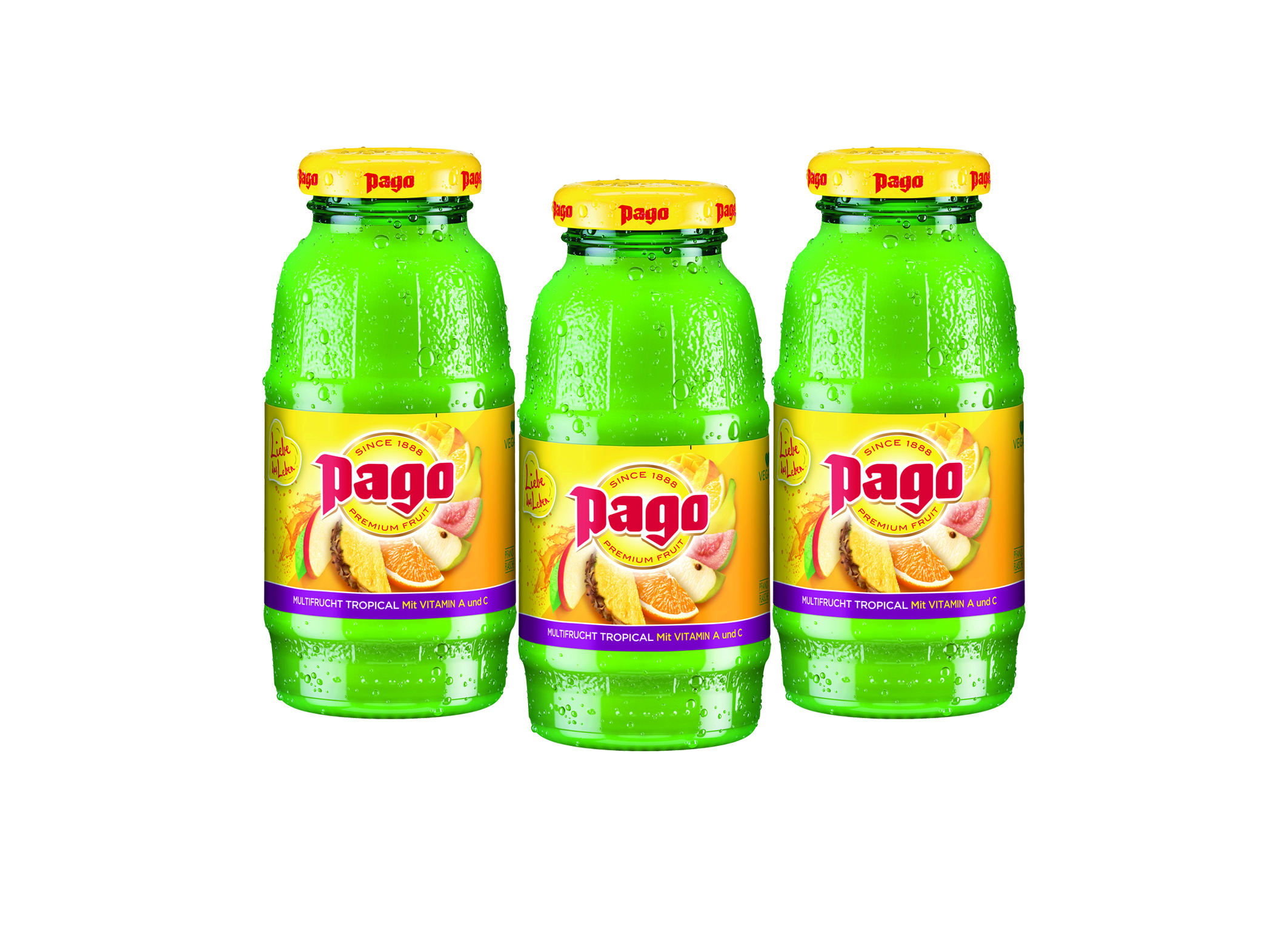 (Bild für) Pago Multifrucht Tropical 0,2L FL MW 24