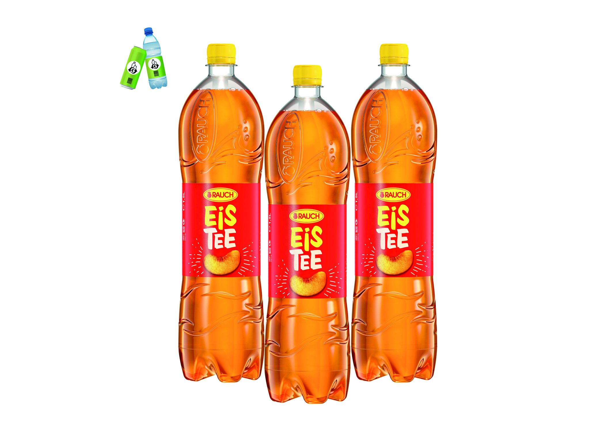 (Bild für) Rauch Eistee Pfirsich 1,5L PET EWP 6