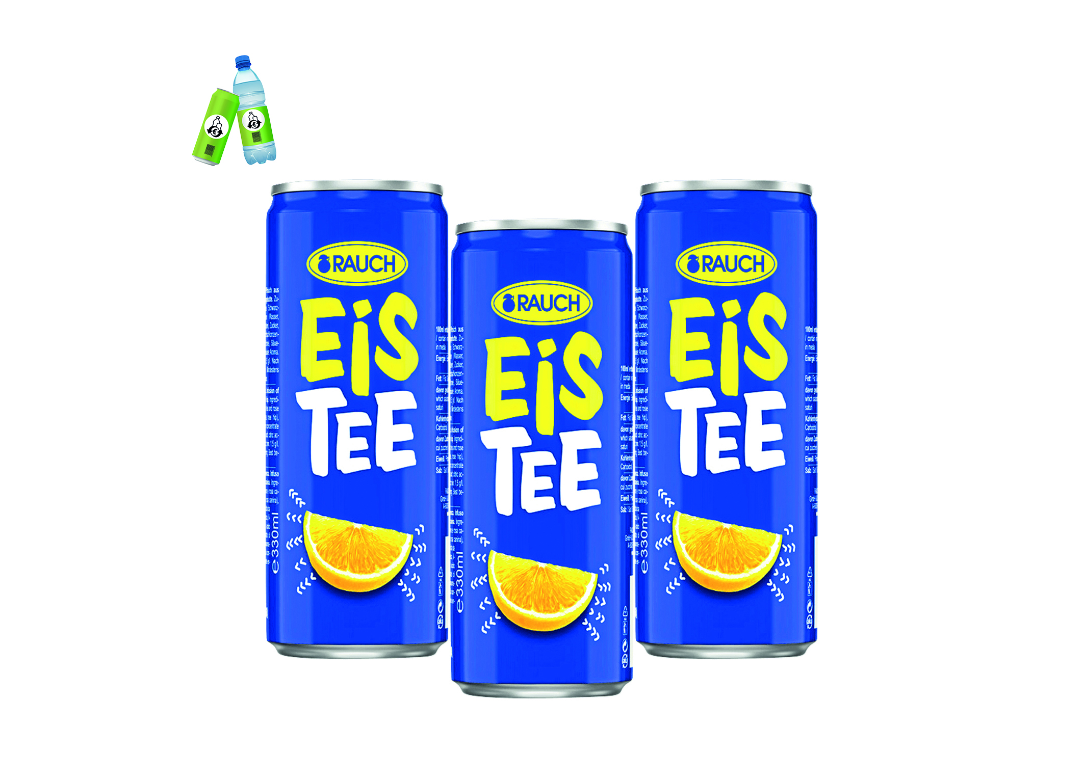 (Bild für) Rauch Eistee Zitrone 0,33L DS EWP 24