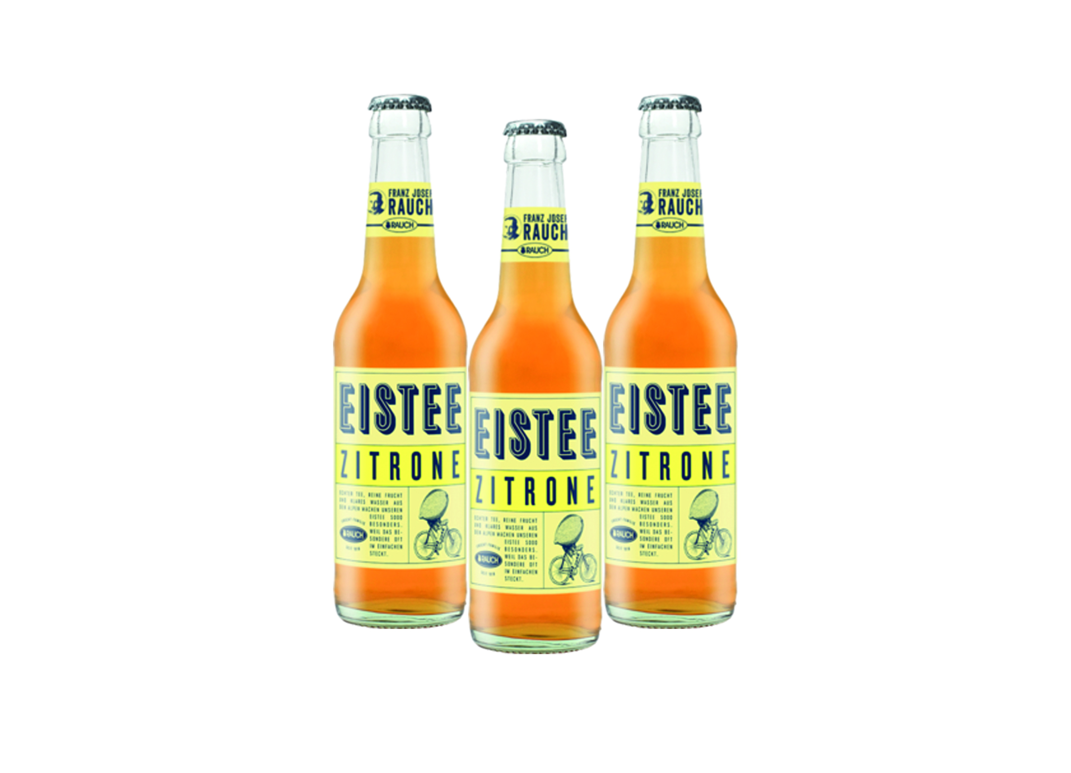 (Bild für) Rauch Eistee Zitrone 0,33L FL MW 24