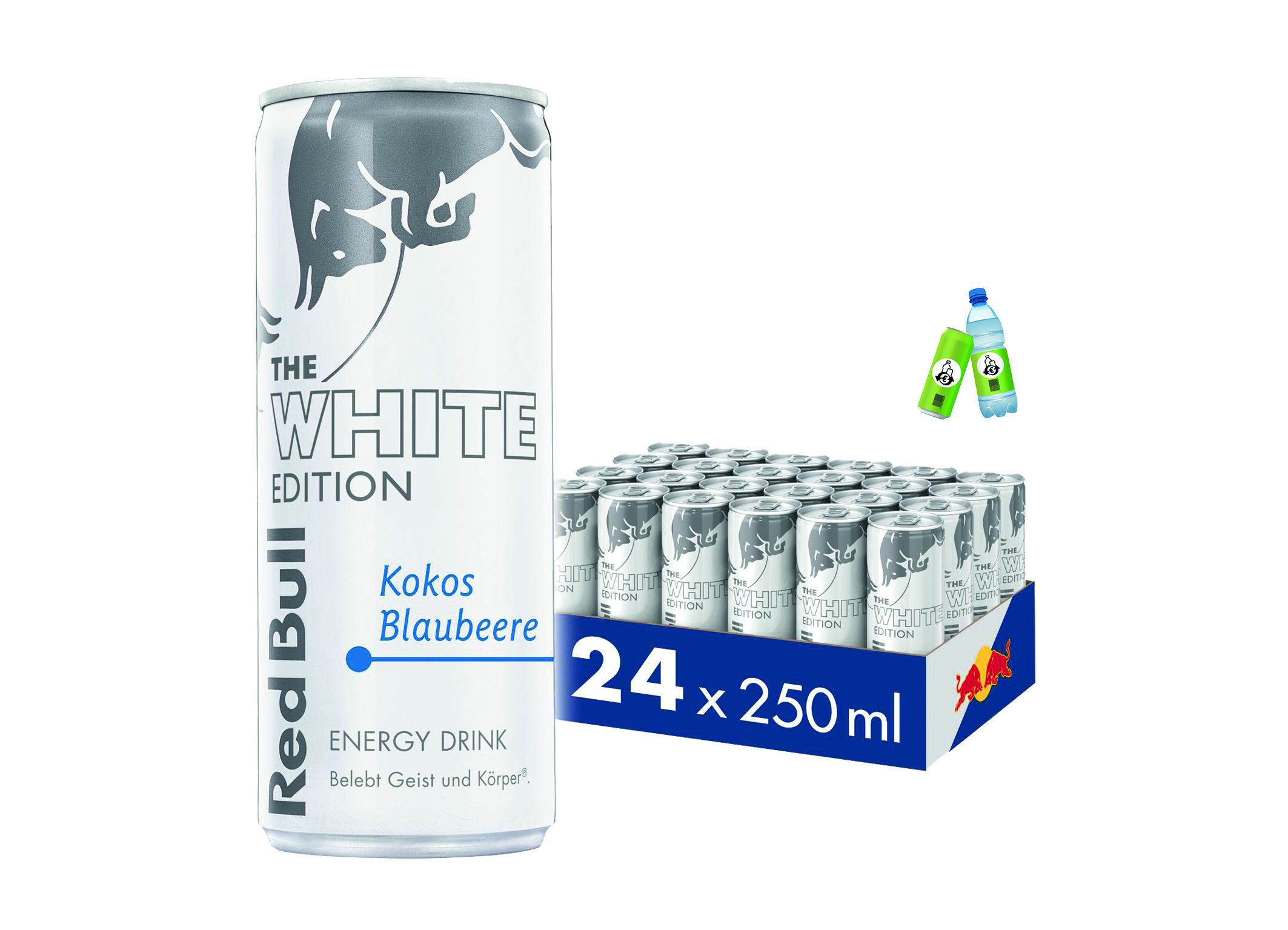 (Bild für) Red Bull White Edition 0,25L DS EWP 24