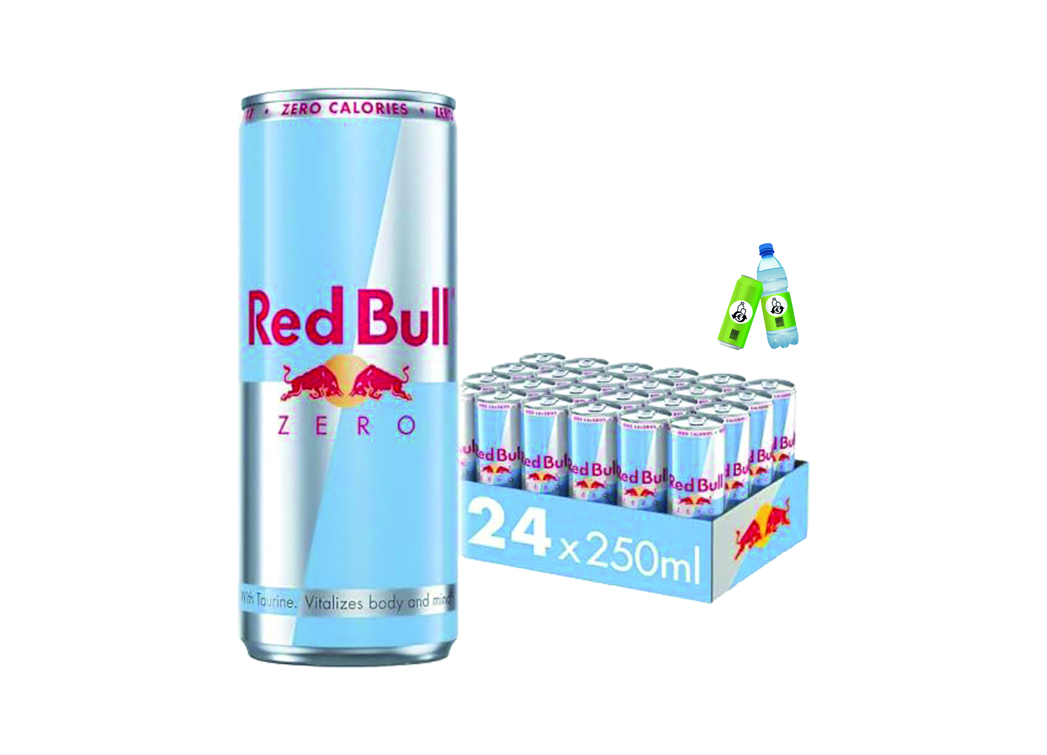 (Bild für) Red Bull Zero 0,25L DS EWP 24