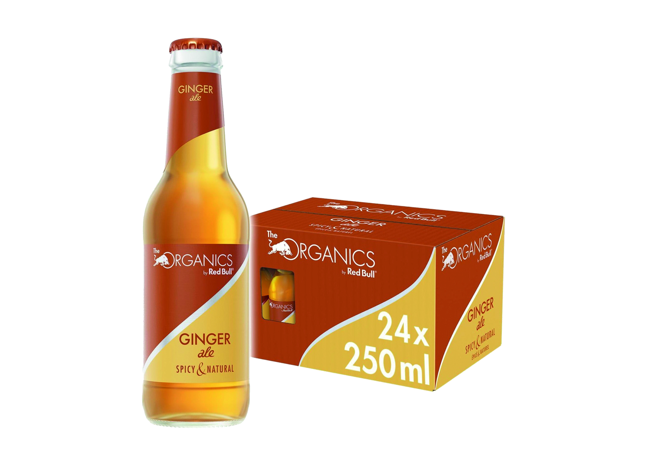 (Bild für) Organics by Red Bull Ginger Ale 0,25L FL 24