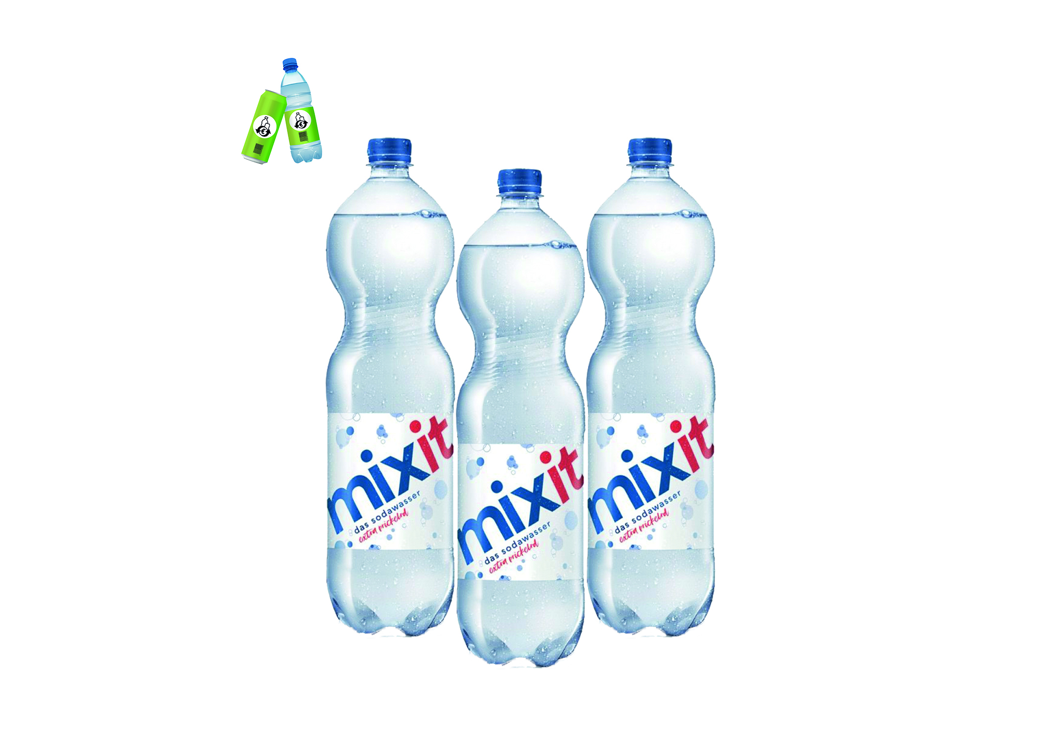 (Bild für) Mix It Sodawasser 1,5L PET EWP 6