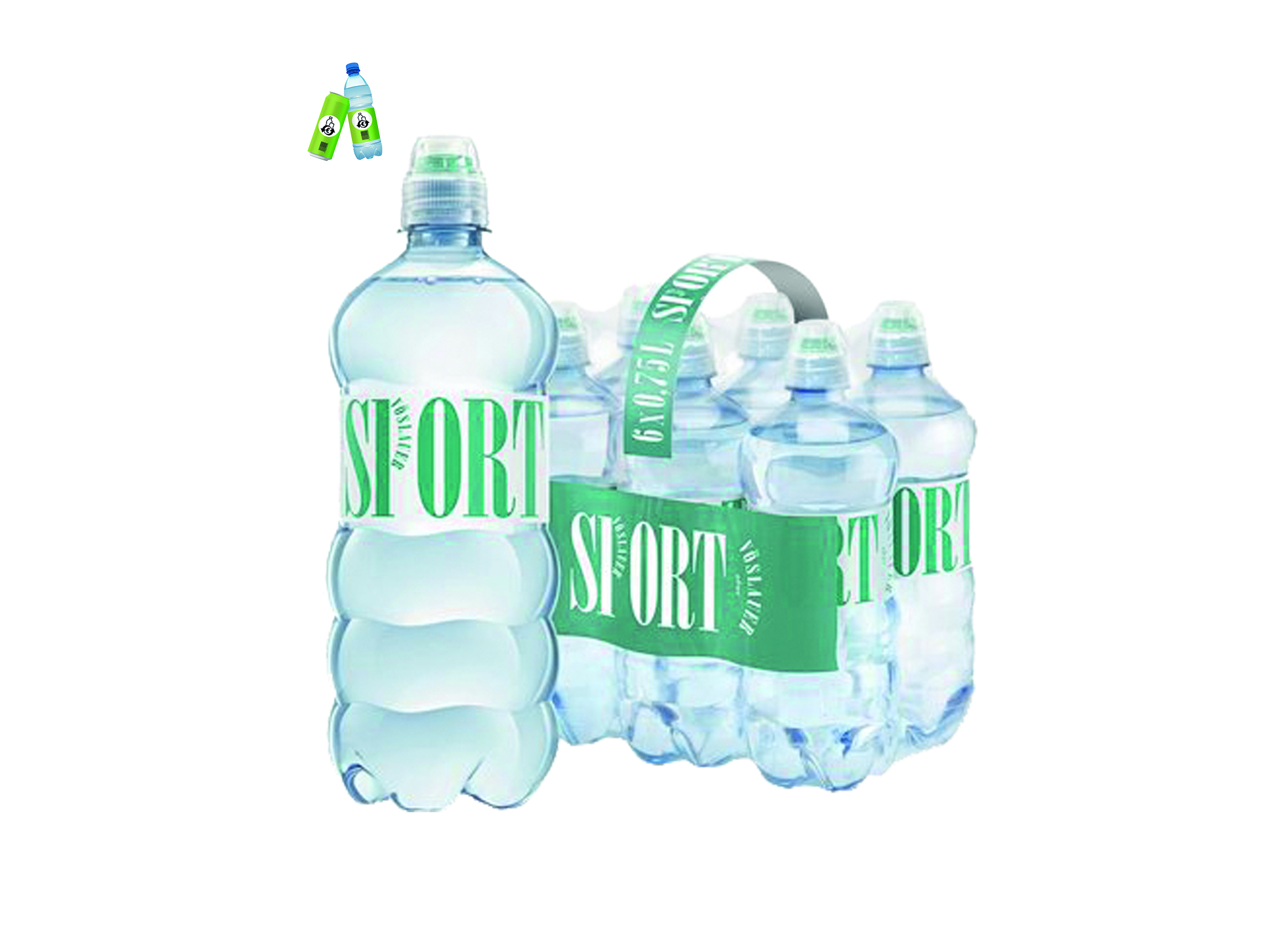 (Bild für) Vöslauer Ohne Sport 0,75L PET EWP 6