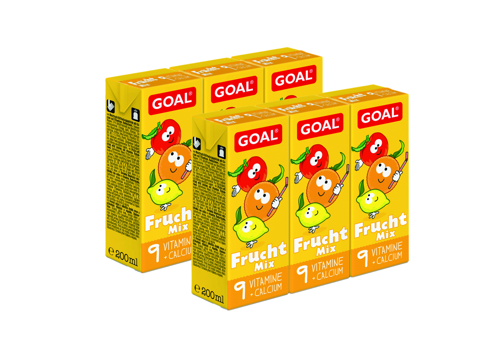 (Bild für) Goal Fruchtmix Kindergetränk 0,2L 27