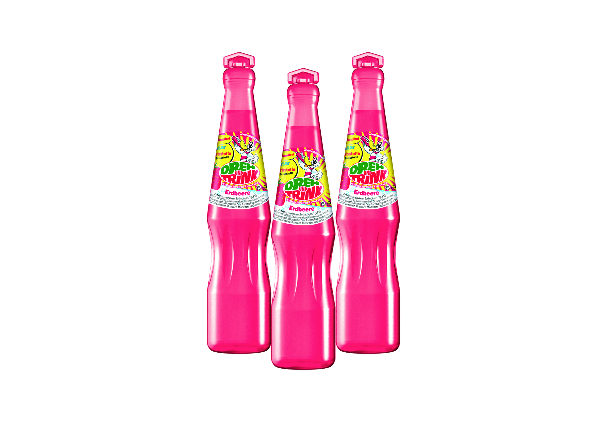 (Bild für) Dreh und Trink Erdbeere 0,2L 24