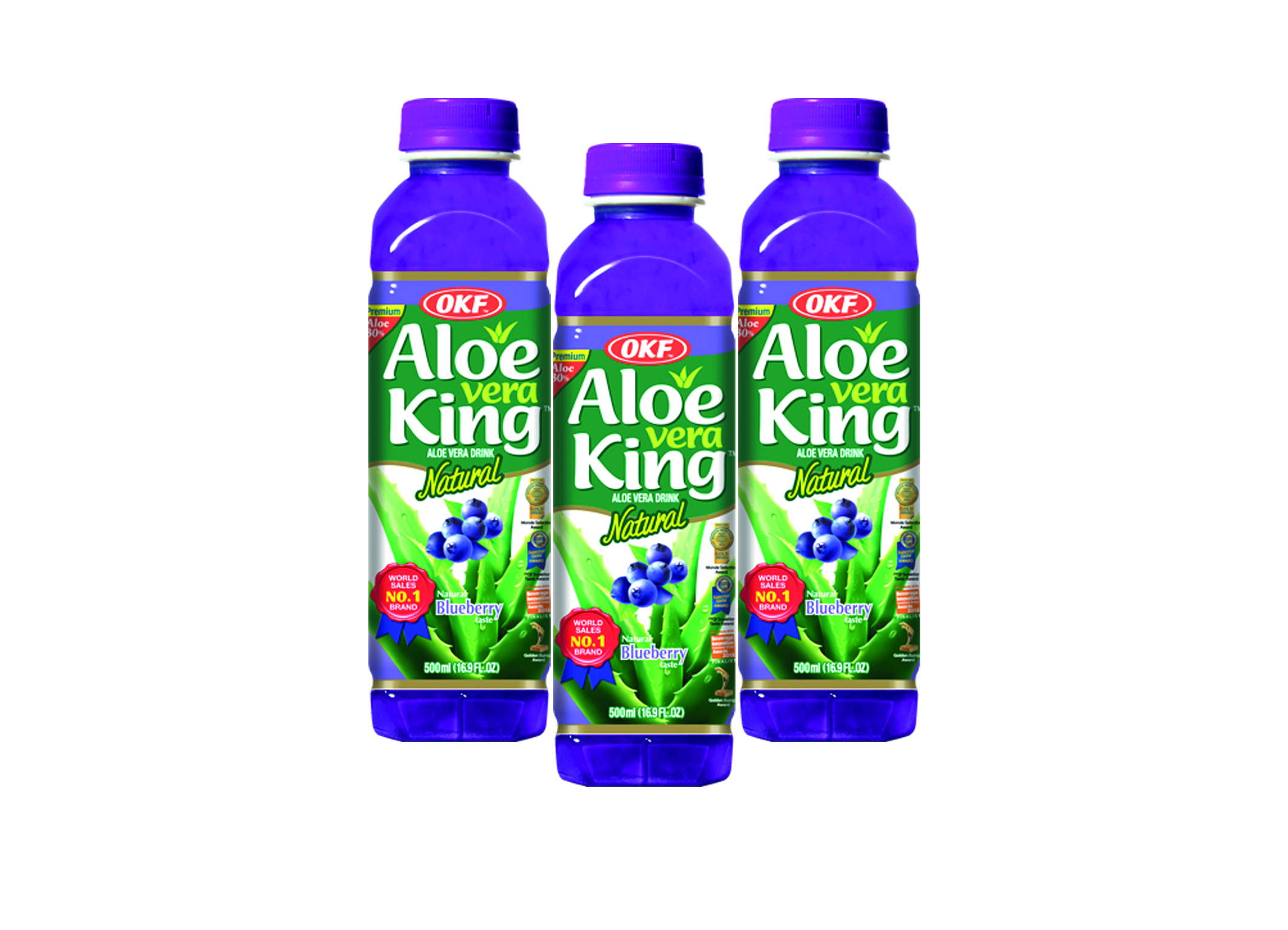 (Bild für) OKF Aloe Vera Blueberry 0,5L PET 20
