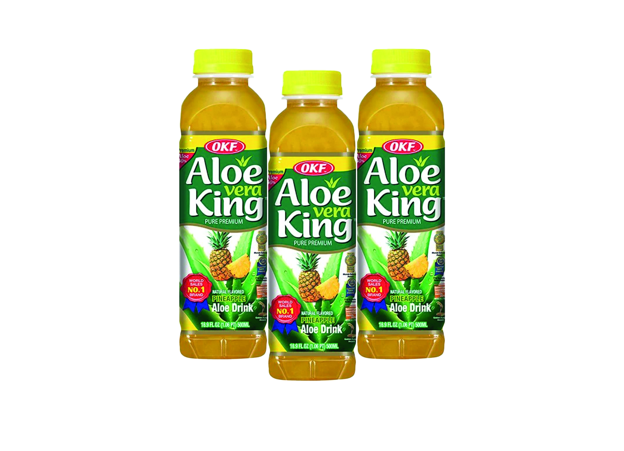 (Bild für) OKF Aloe Vera Pineapple 0,5L PET 20