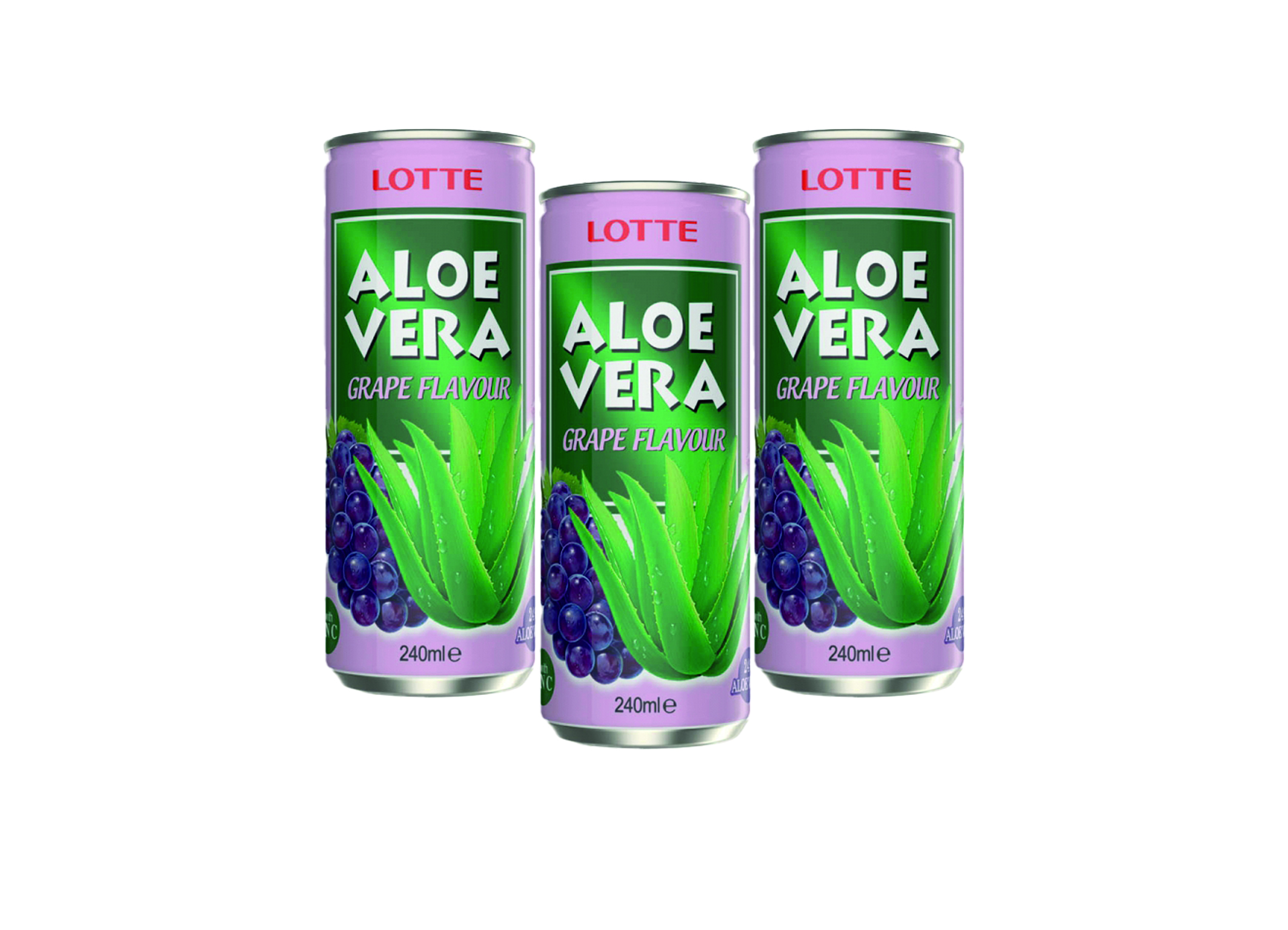 (Bild für) Lotte Aloe Vera Grape 0,24L DS 30