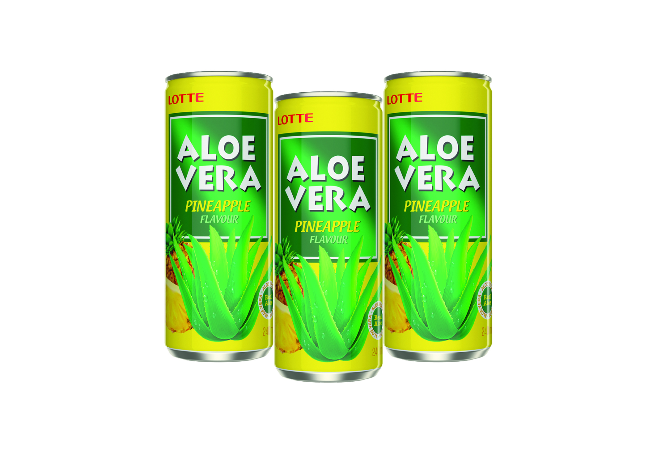 (Bild für) Lotte Aloe Vera Pineapple 0,24L DS 30