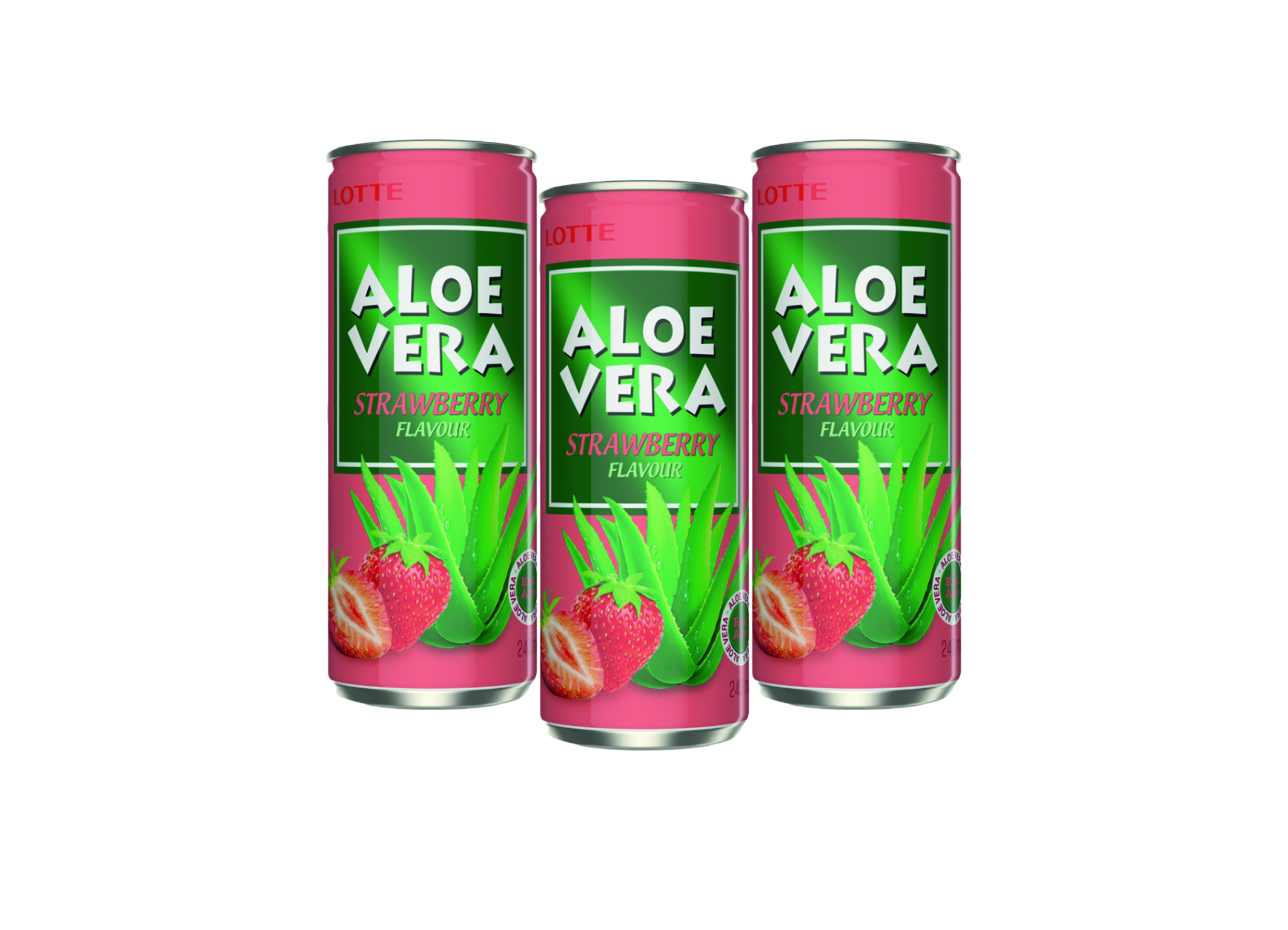 (Bild für) Lotte Aloe Vera Strawberry 0,24L DS 30