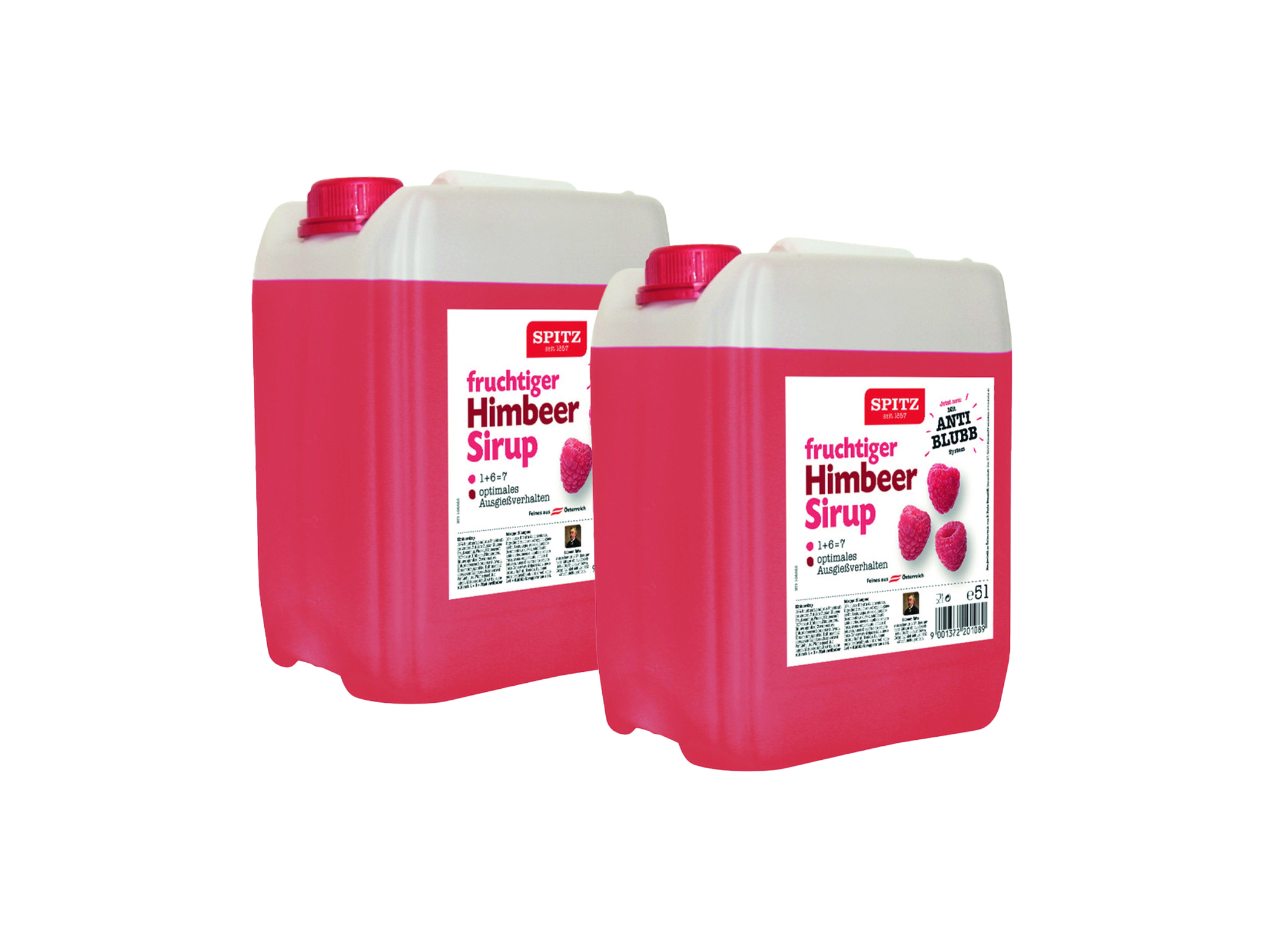 (Bild für) Spitz Himbeer Sirup 5L 1