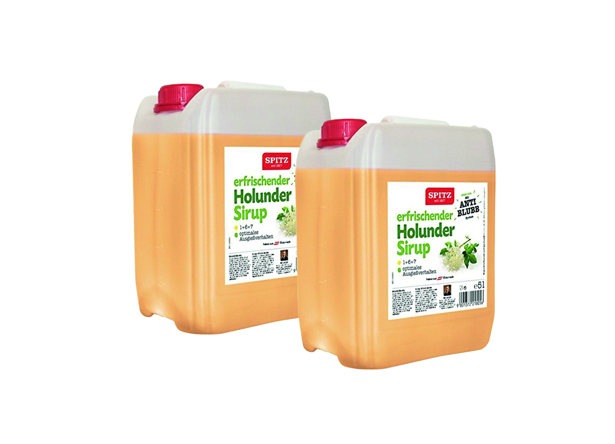 (Bild für) Spitz Holunderblüten Sirup 5L 1