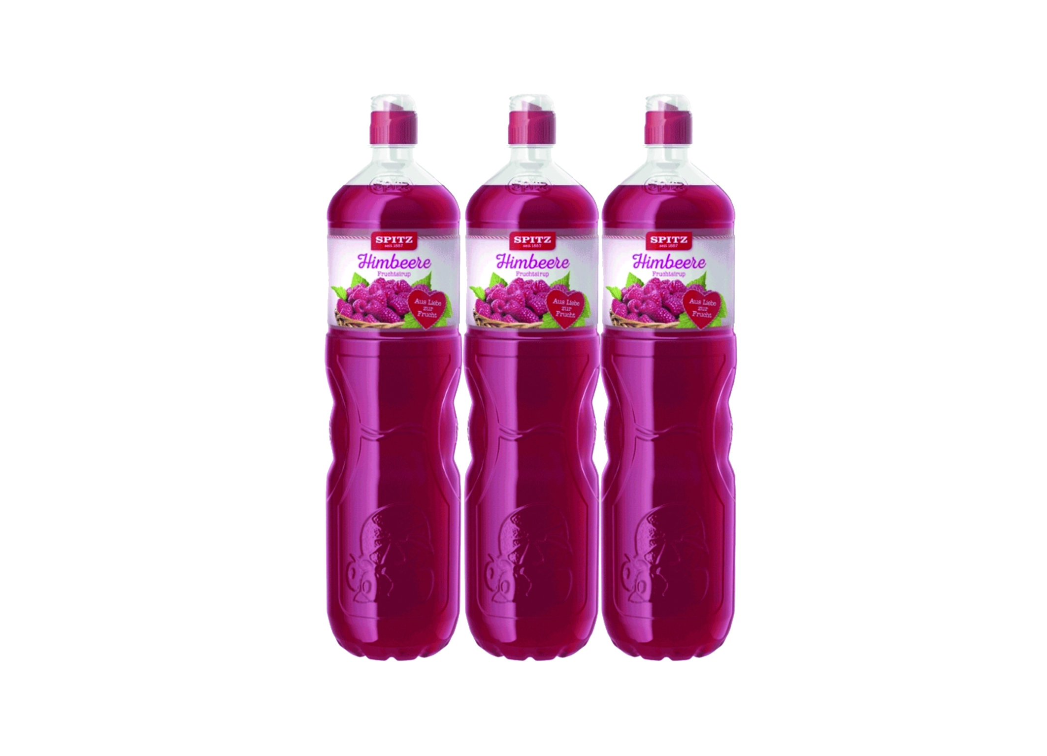 (Bild für) Spitz Himbeer Sirup 1,5L PET 6