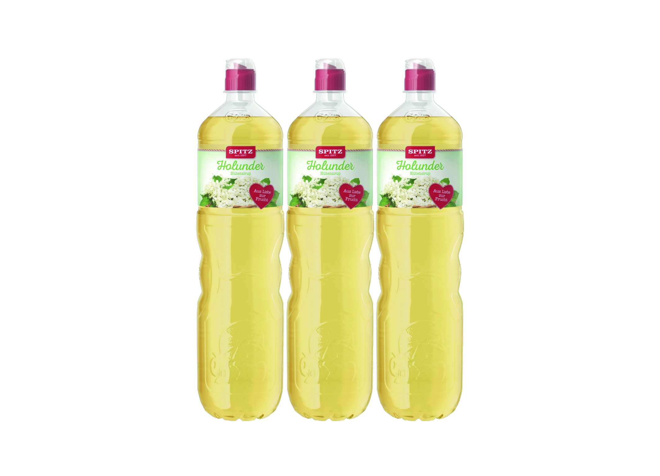 (Bild für) Spitz Holunderblüten Sirup 1,5L PET 6