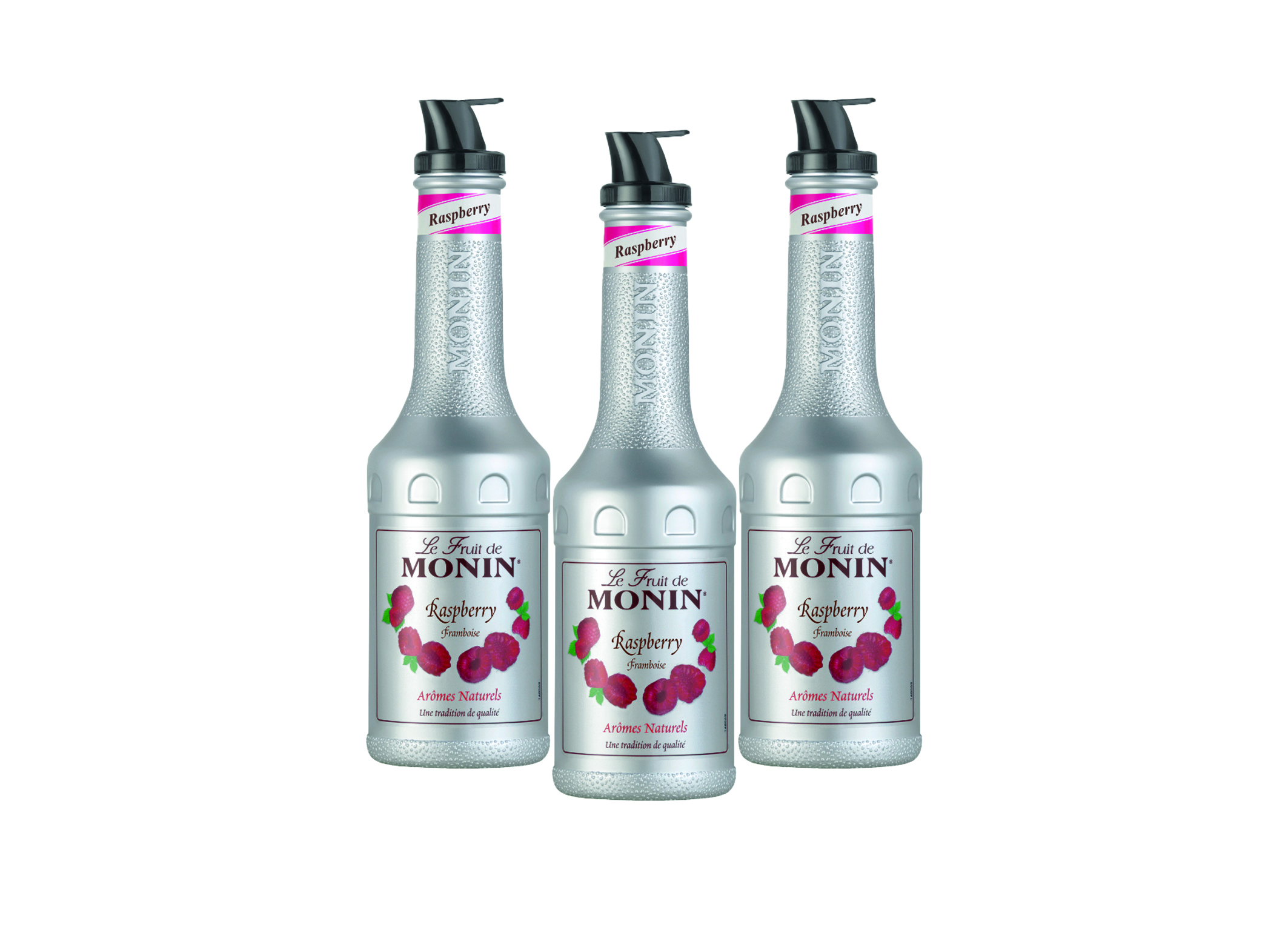 (Bild für) Monin Püree Himbeere 1L 4