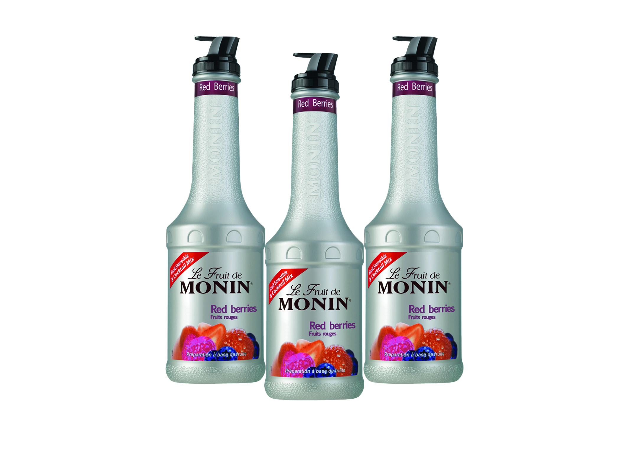 (Bild für) Monin Püree Rote Früchte 1L 4