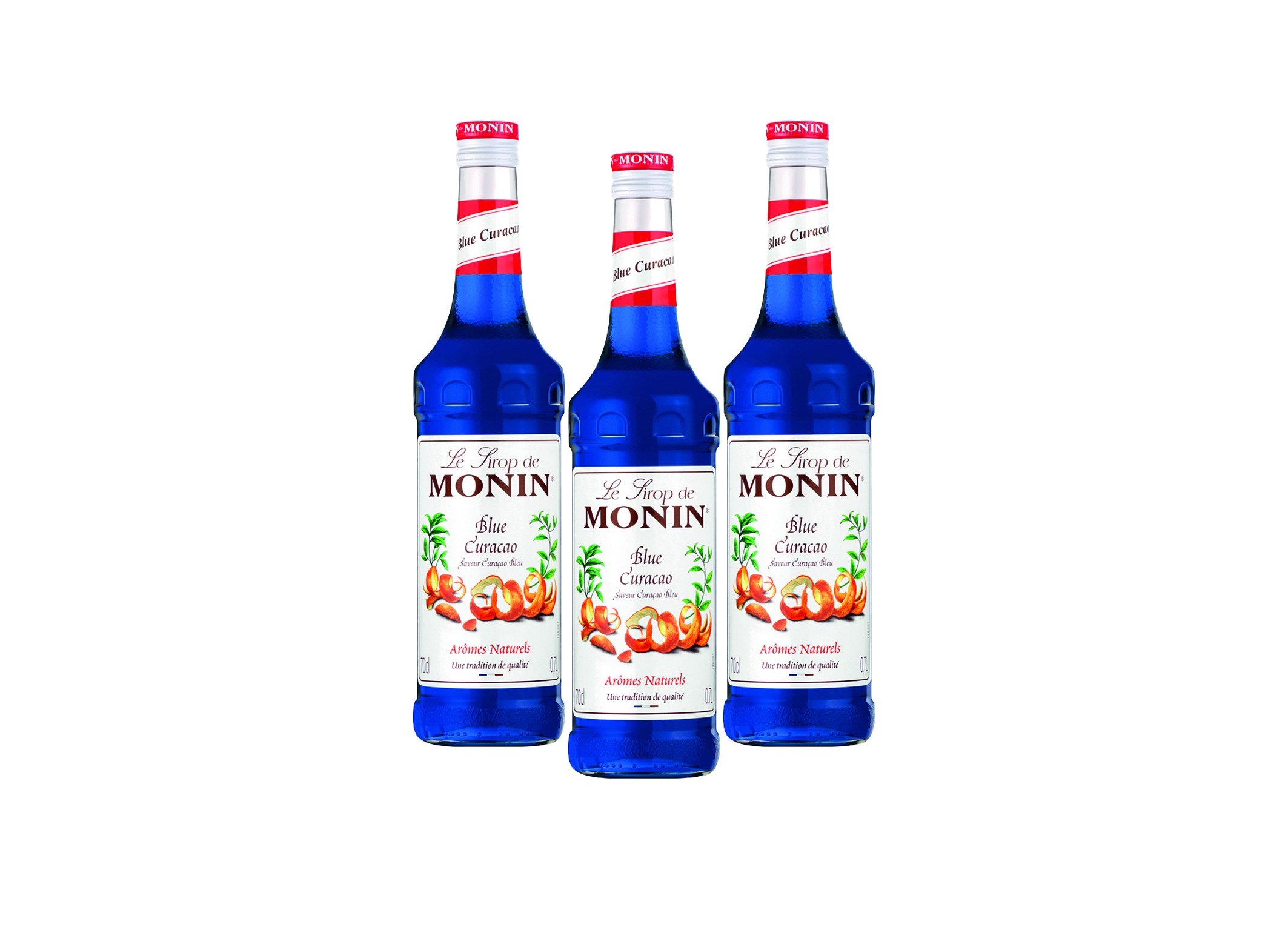 (Bild für) Monin Sirup Curacao Blau 0,7L 1