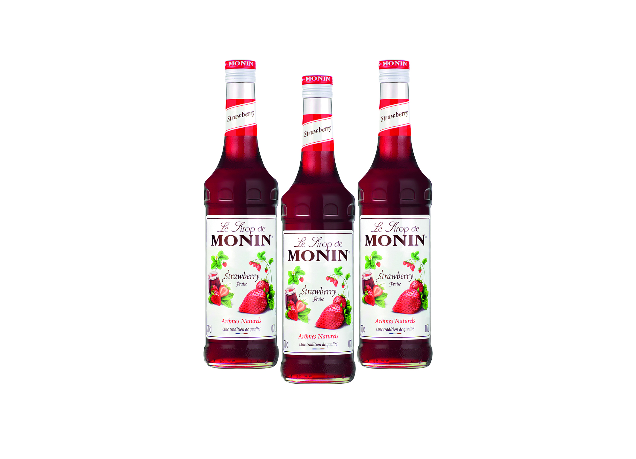 (Bild für) Monin Sirup Erdbeere 0,7L 1