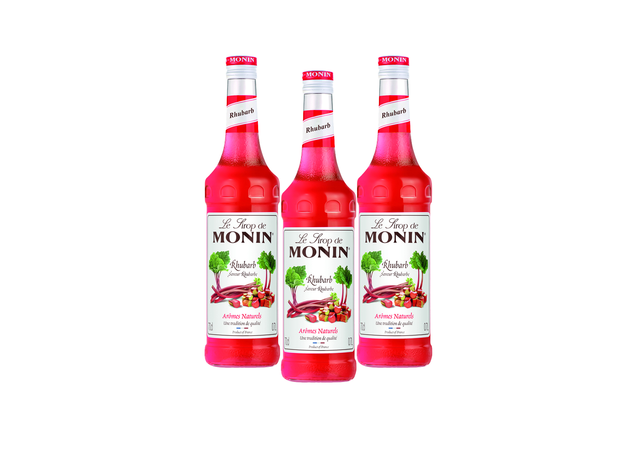 (Bild für) Monin Sirup Rhabarber 0,7L 1